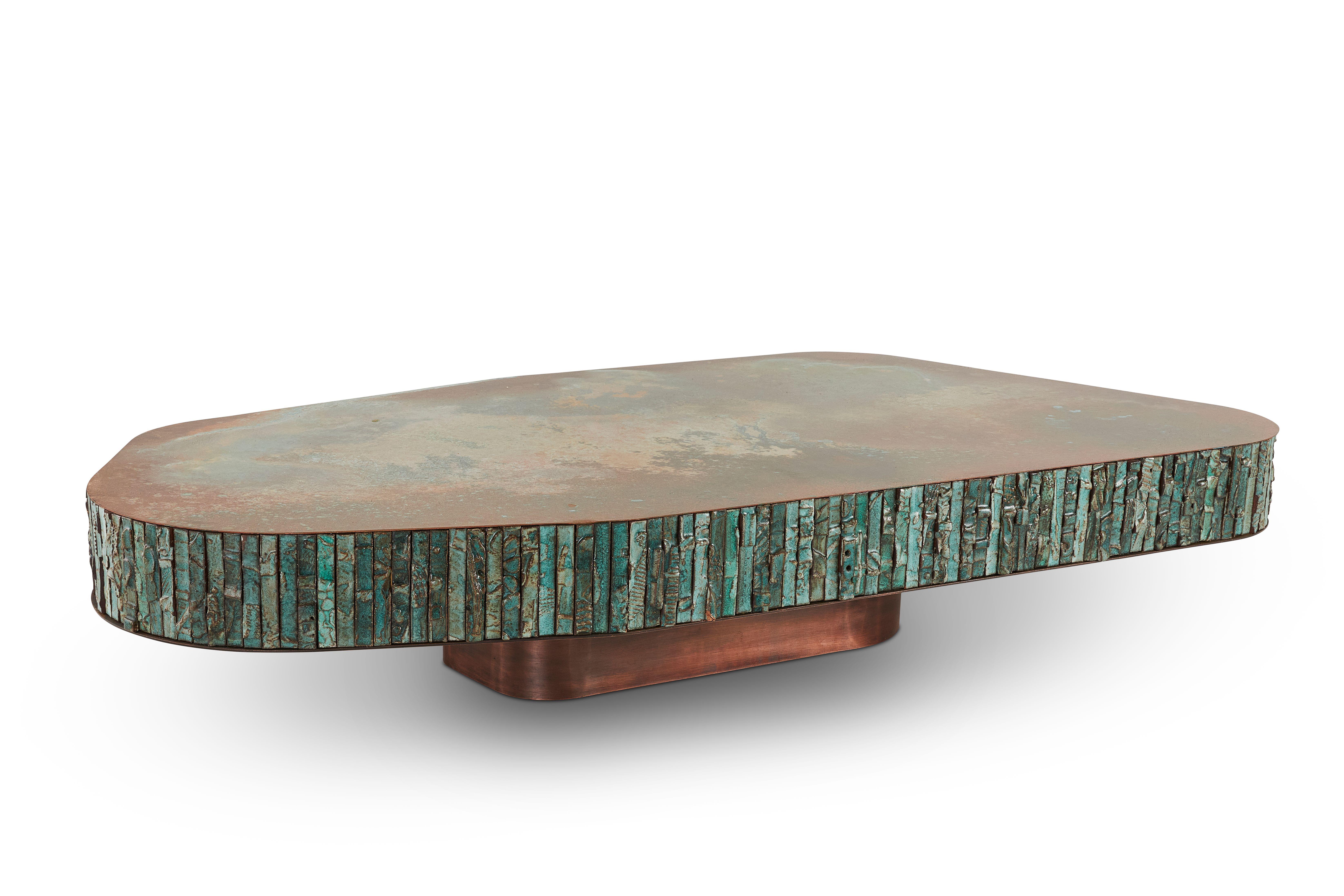 Ceramic Boogie Nights Coffee Table by Egg Designs For Sale