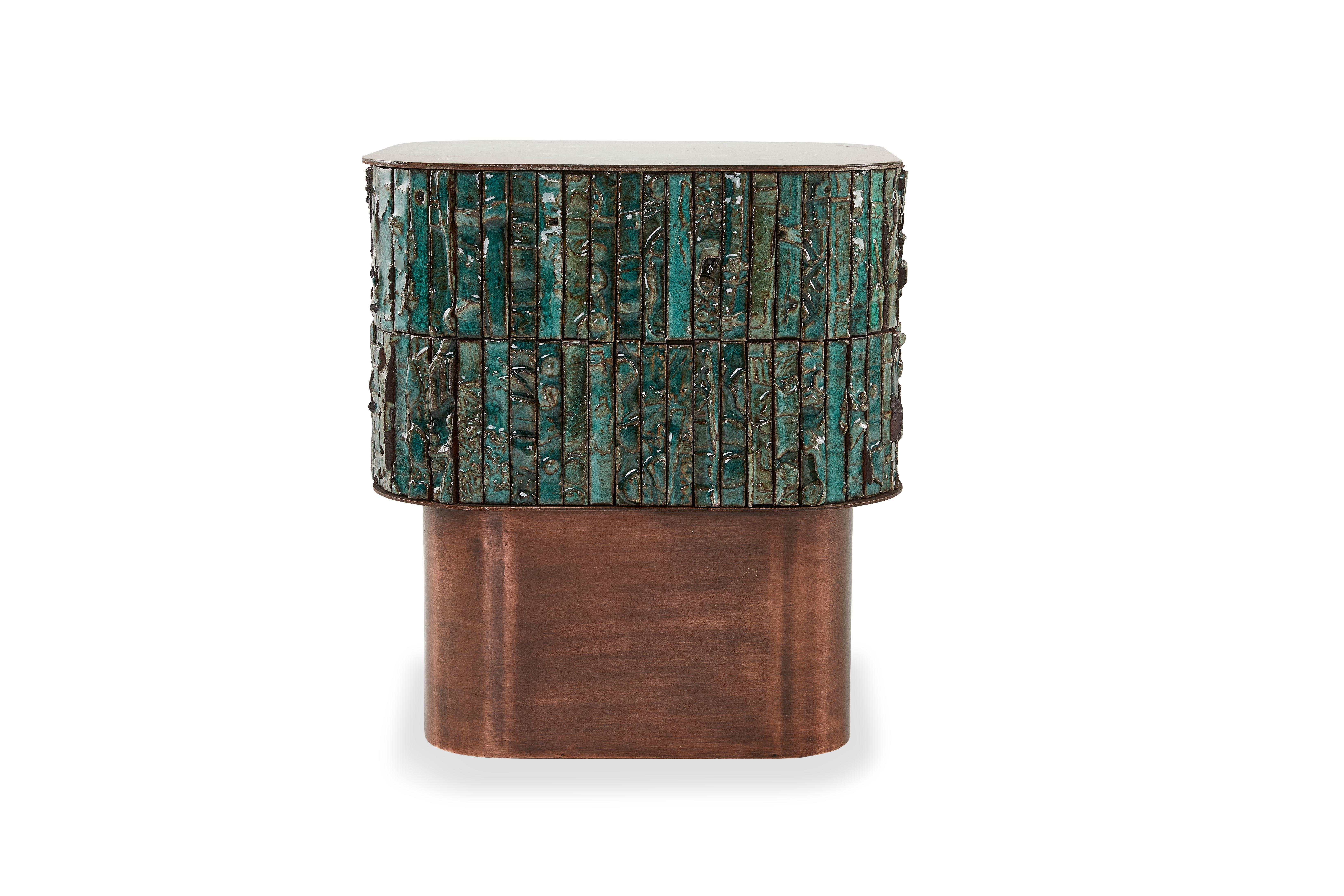 Modern Boogie Nights Side Table by Egg Designs