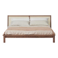 Booham Bed by Daniel Boddam, Walnut (King)