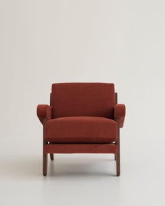 Booham Single Sofa by Daniel Boddam, Walnut (COM)