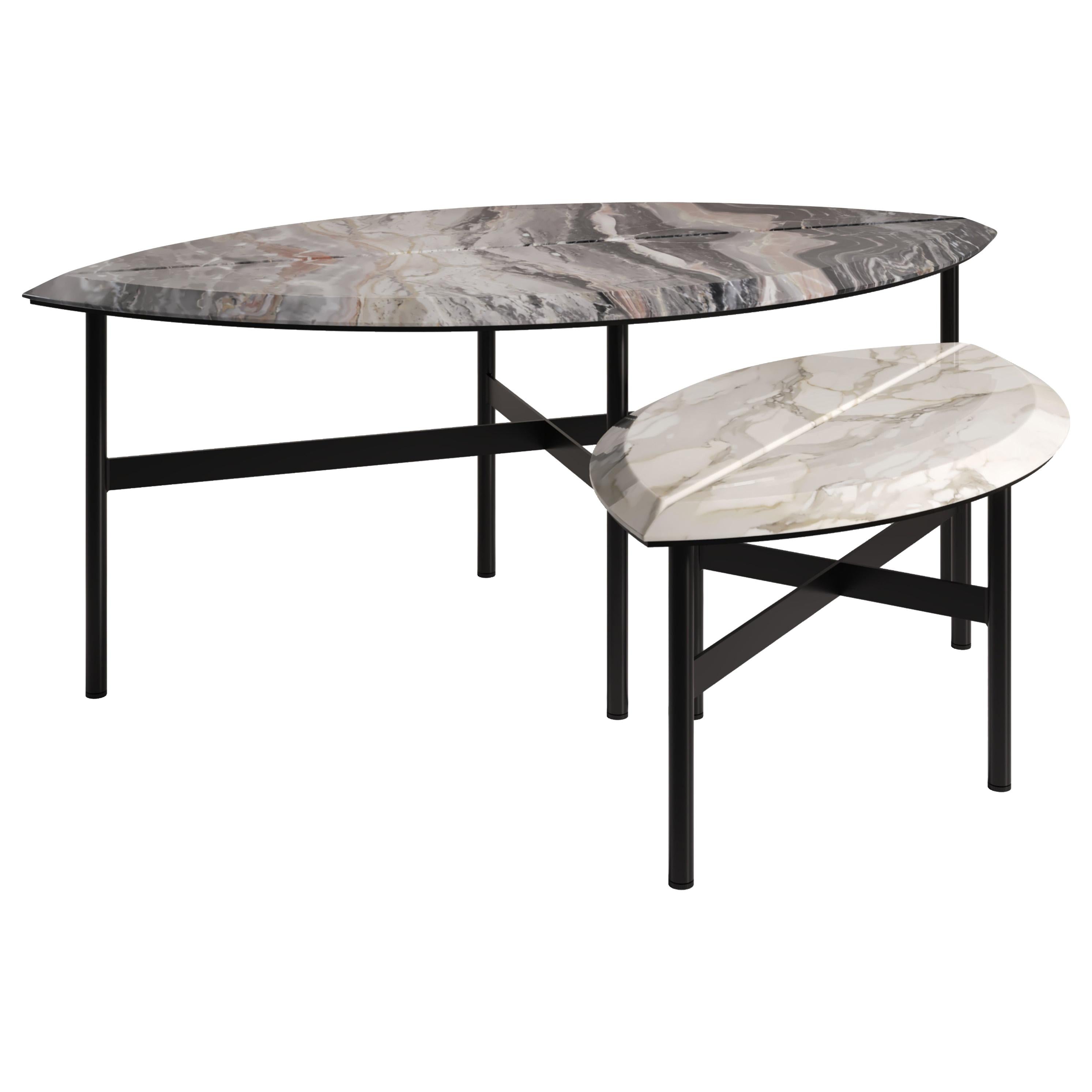 BOOK 1&2 Set of Contemporary Coffee Tables For Sale