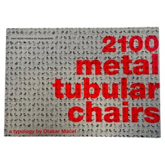 Book "2100 Metal Tubular Chairs" by Otakar Máčel (Bauhaus)
