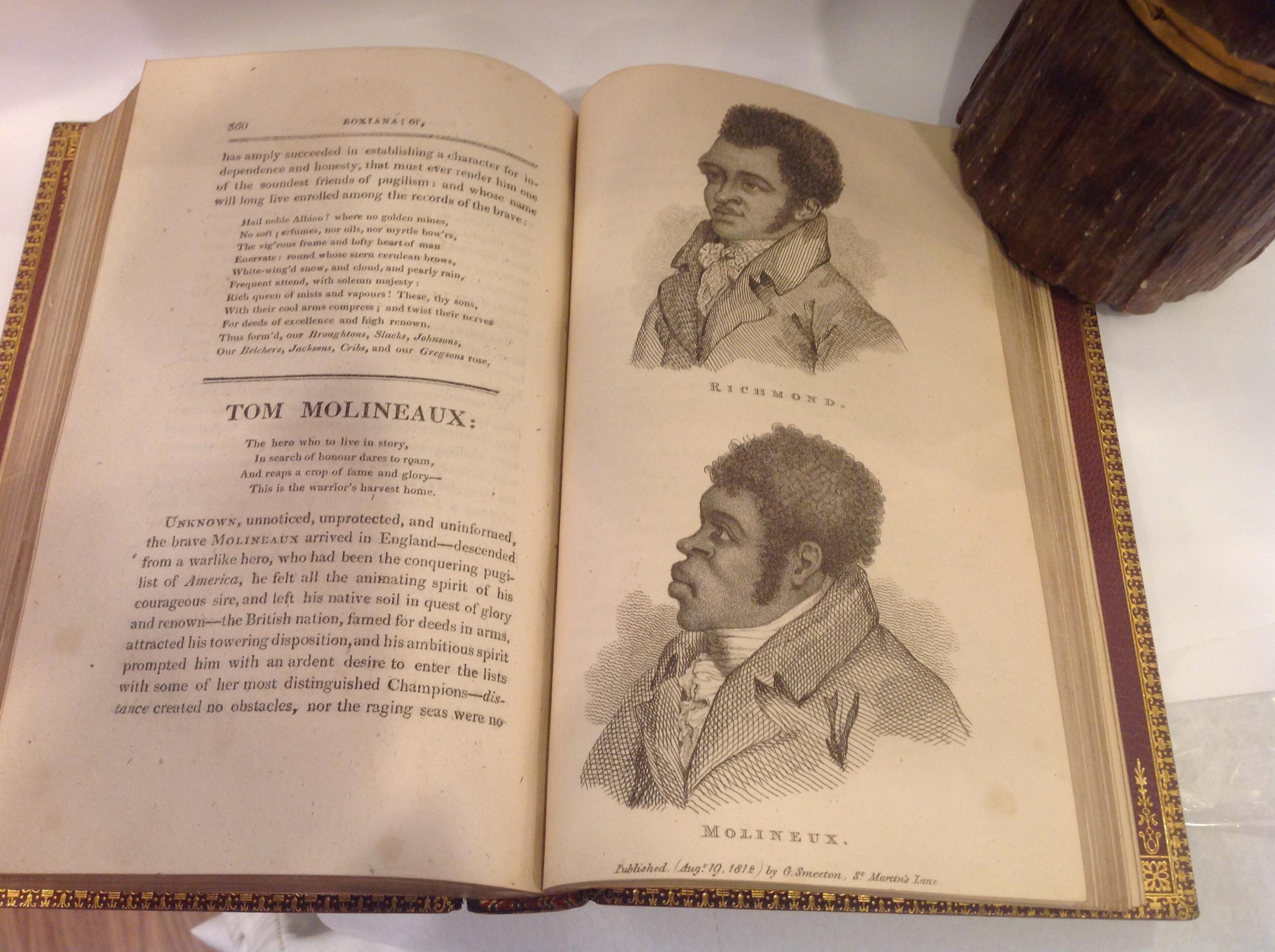 Buch, A Fine Binding Boxiana, London, 1812 im Angebot 7