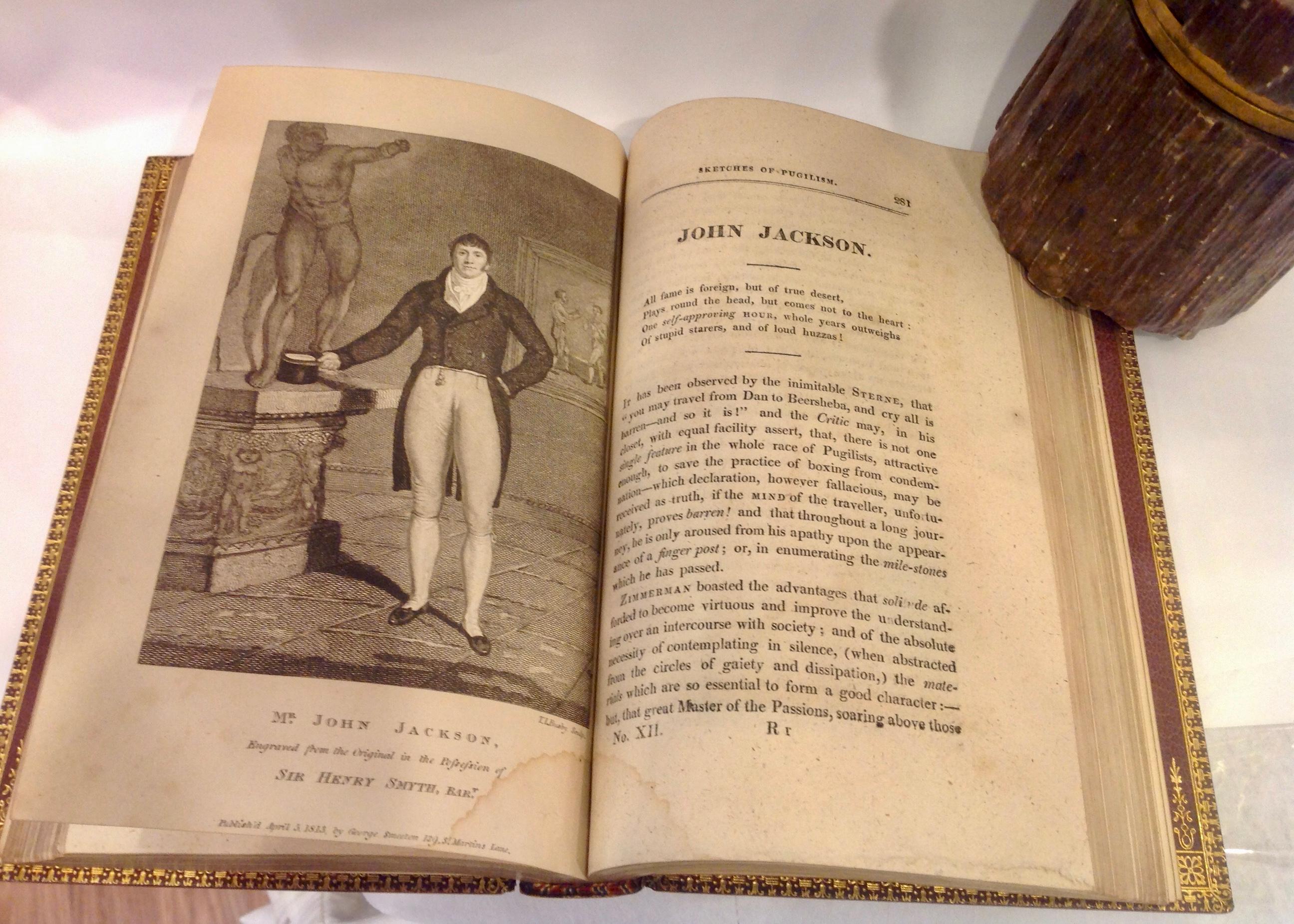 Buch, A Fine Binding Boxiana, London, 1812 im Angebot 10
