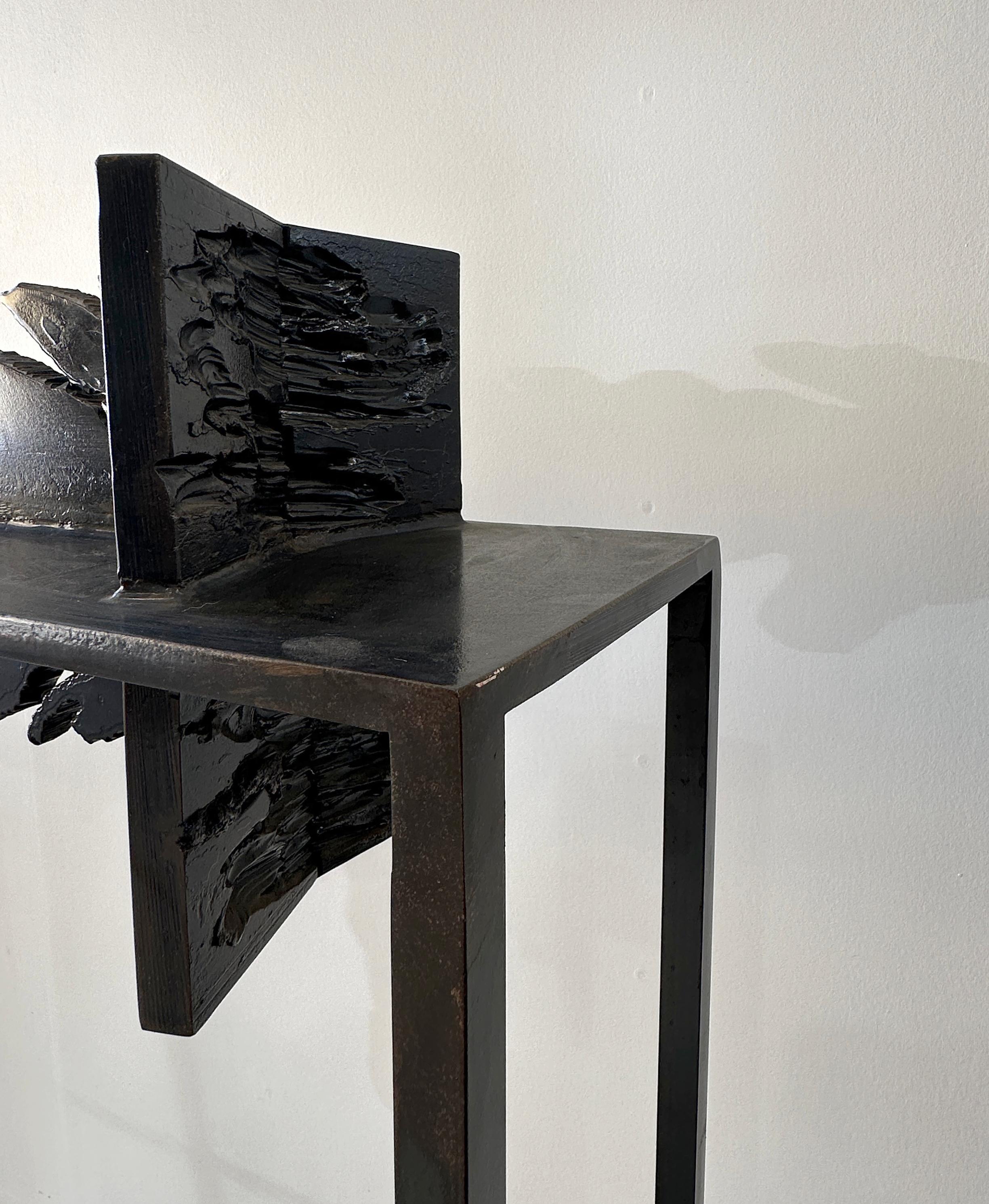 Fatto a mano Mobili contemporanei 'Book and Anti-Book' dell'artista Charles Splady in vendita