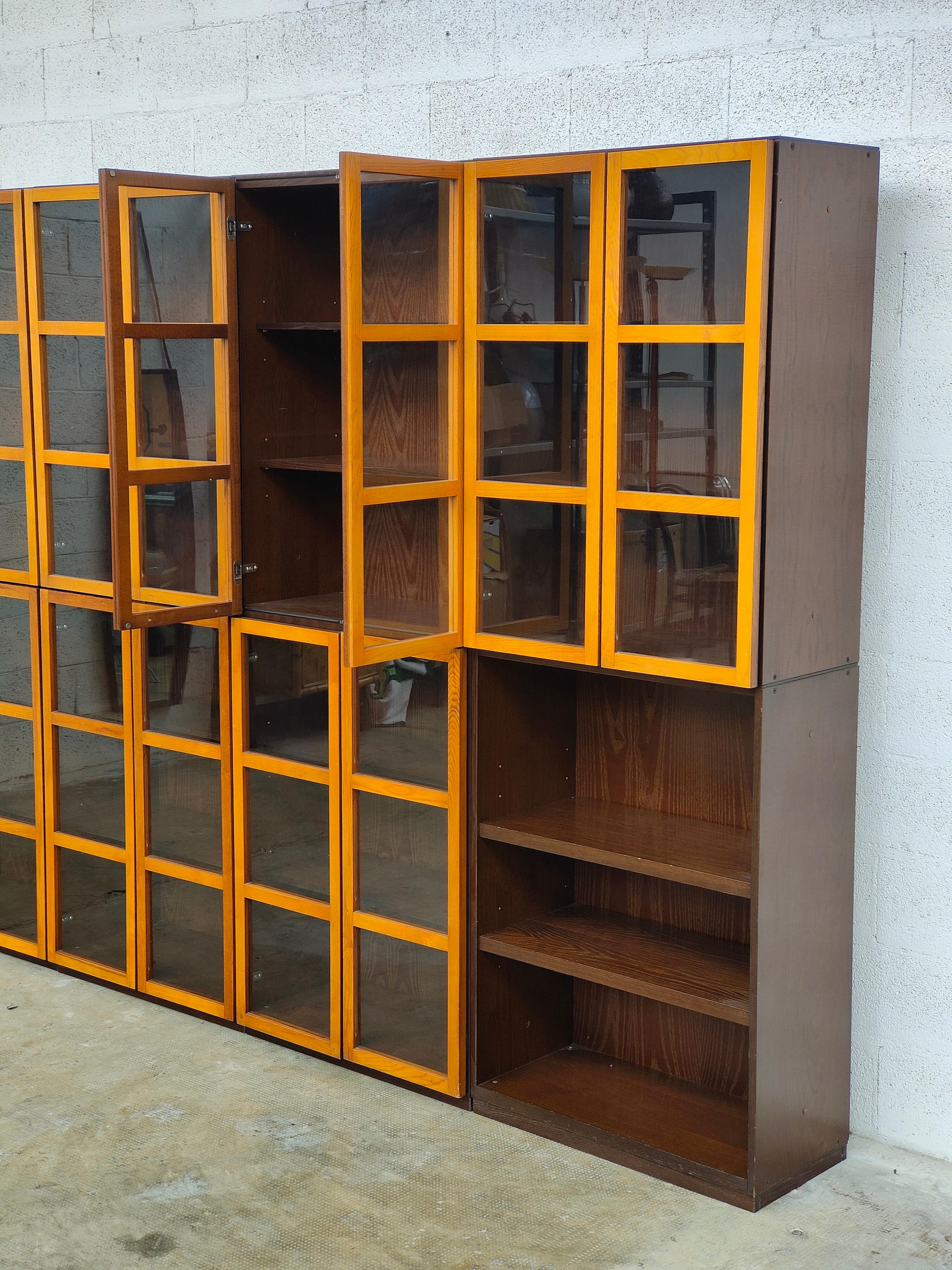 Book Bookcase by Titti Fabiani Per ITF, Italy, 70's 5
