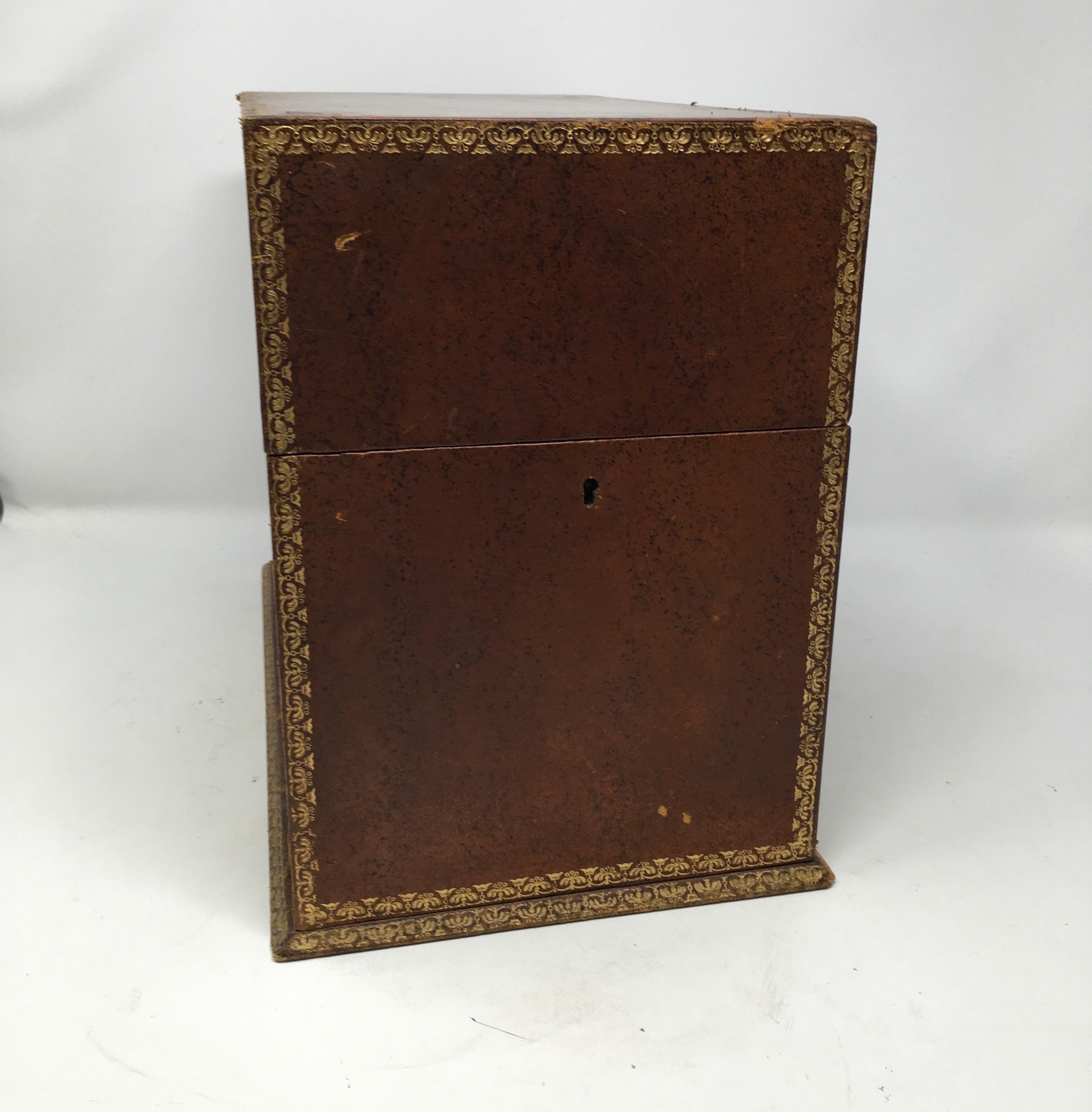 Antique French Book Box For Sale 1