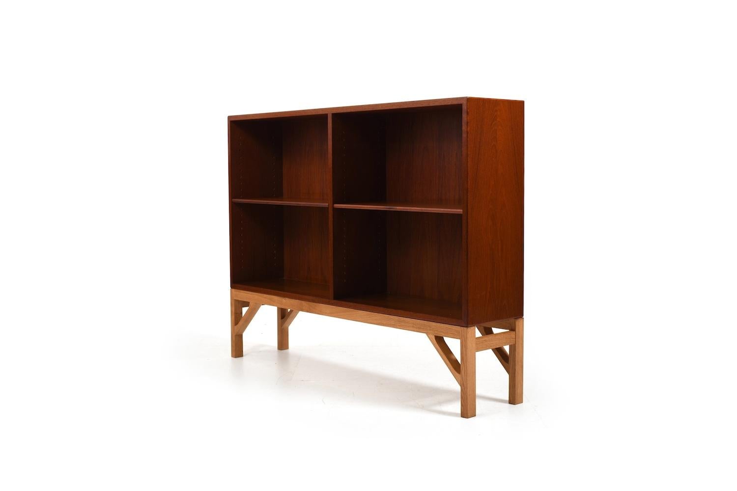 Scandinavian Modern Book Case by Børge Mogensen for FDB Møbler 1960s China Series