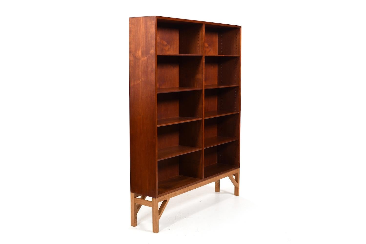 Book Case by Børge Mogensen for FDB Møbler 1960s China Series In Good Condition For Sale In Handewitt, DE