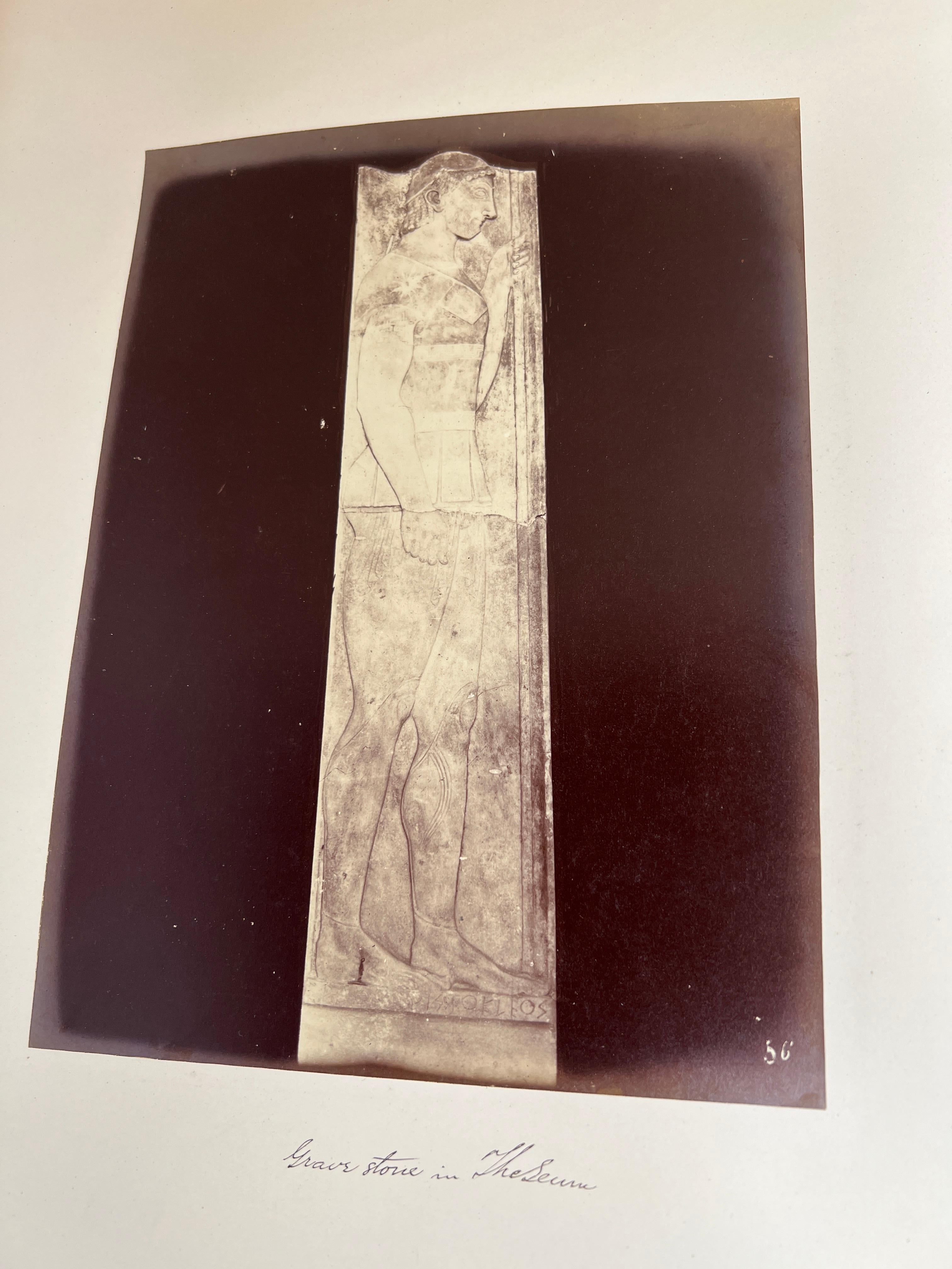Français Livre contenant 47 photographies à travers la Syrie, l'Égypte et plus encore C. 1875 Felix Bonfils ? en vente
