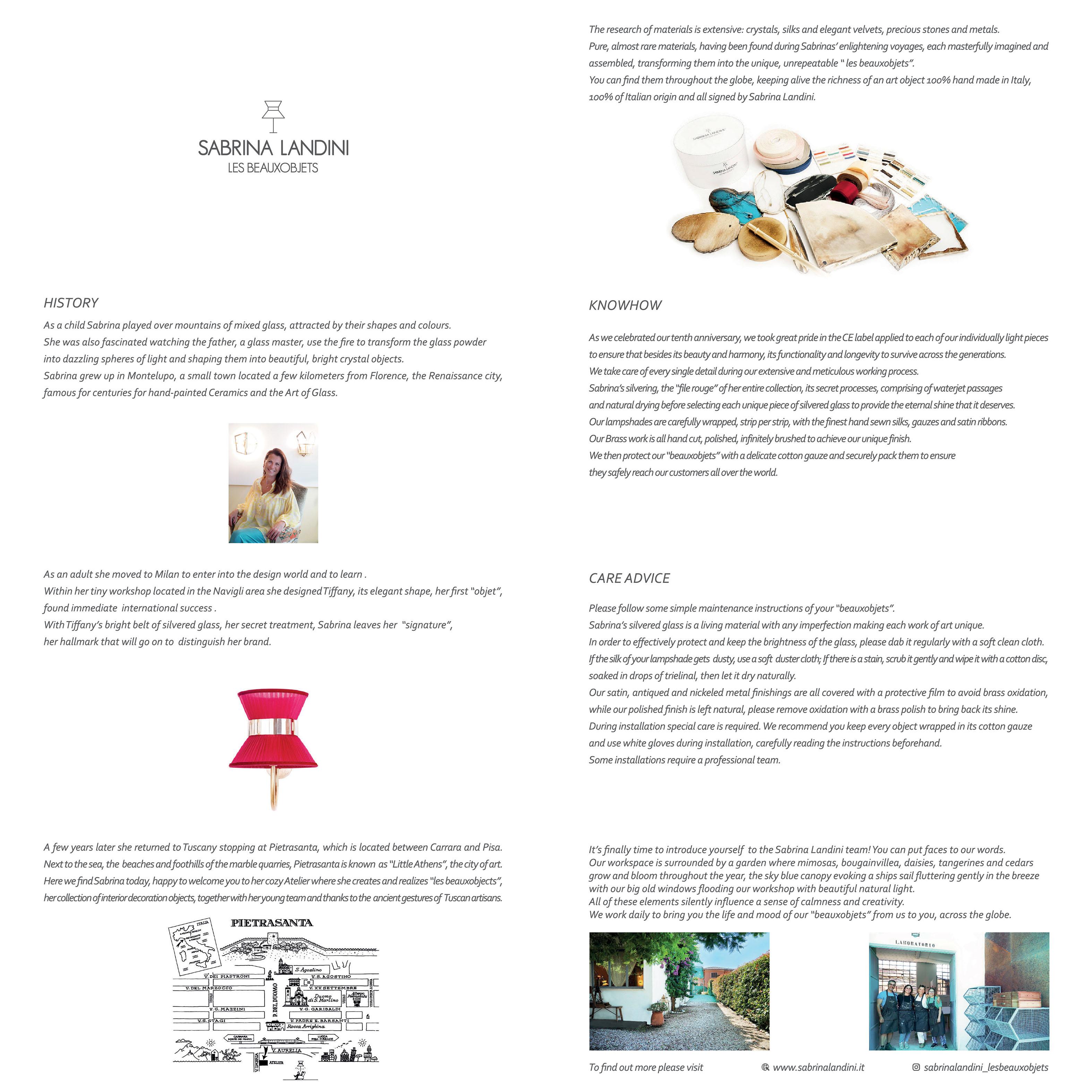 Console contemporaine « Book », verre d'art argenté, pieds en laiton massif en forme de losange en vente 2