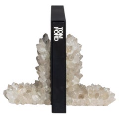Book Ends in Classic Clear Quartz Large