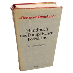 Libro Porcelana europea, El nuevo manual Danckert de porcelana europea