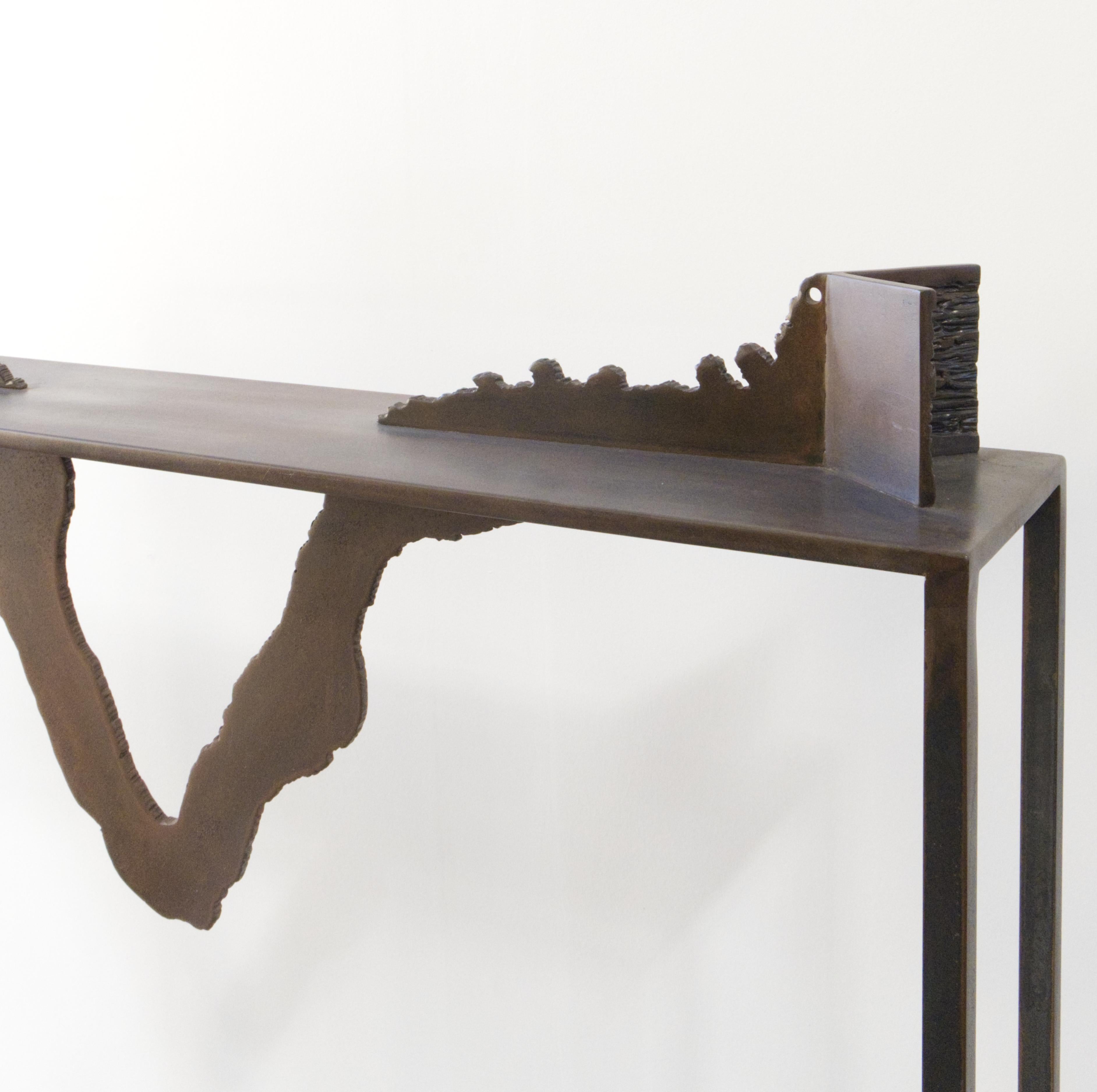 Fatto a mano 'Book Landscape #3' Mobili contemporanei dell'artista Charles Splady in vendita