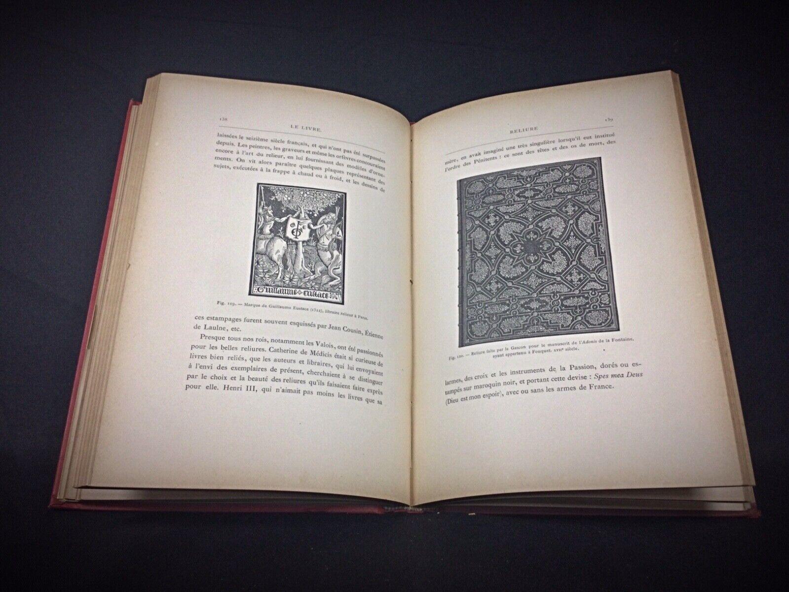 Buch: Le Livre et les Arts qui s'y Rattachent (1887) von M.P. Louisy- 2Y96 (Empire) im Angebot