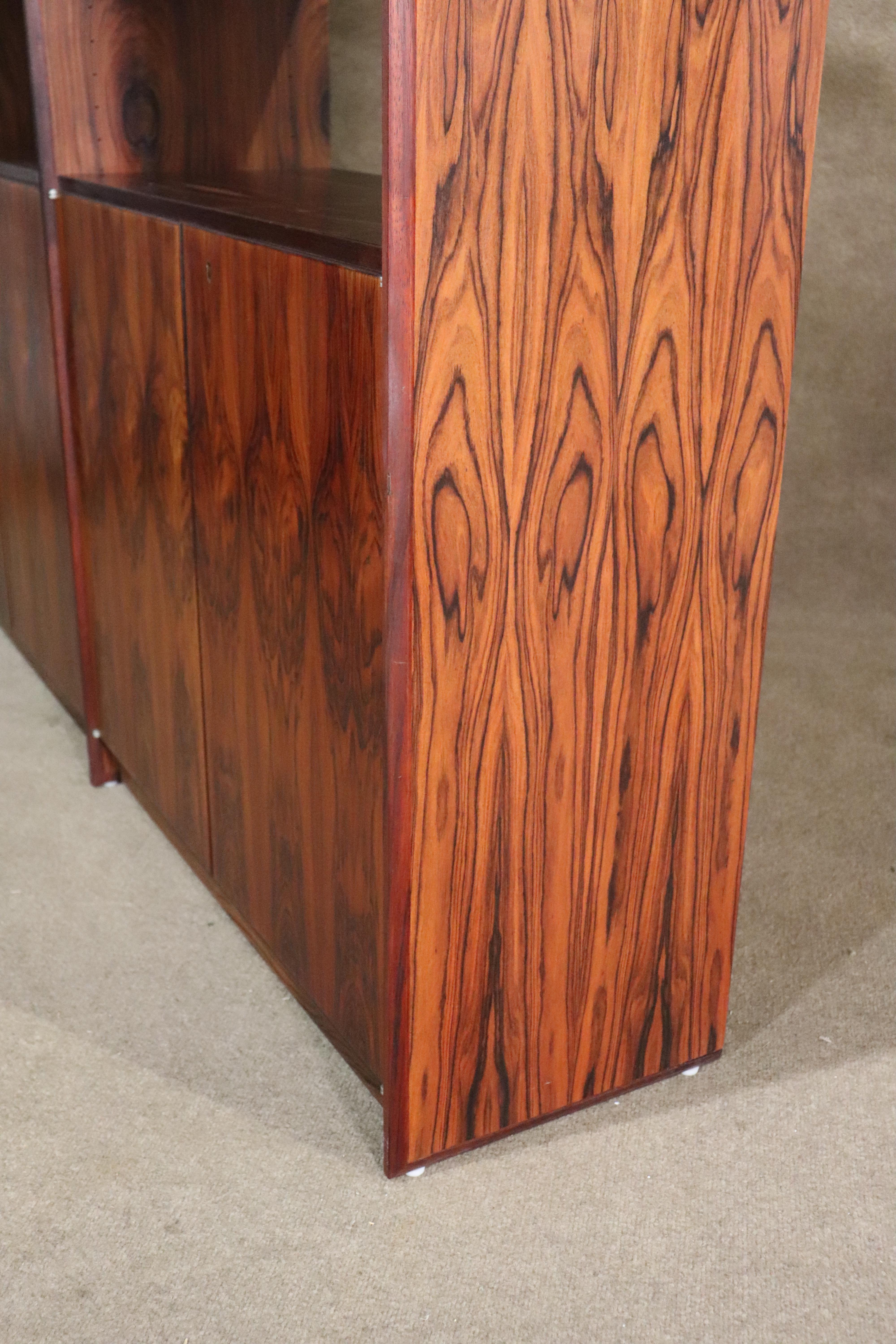 Book Matched Rosewood Room Divider 1