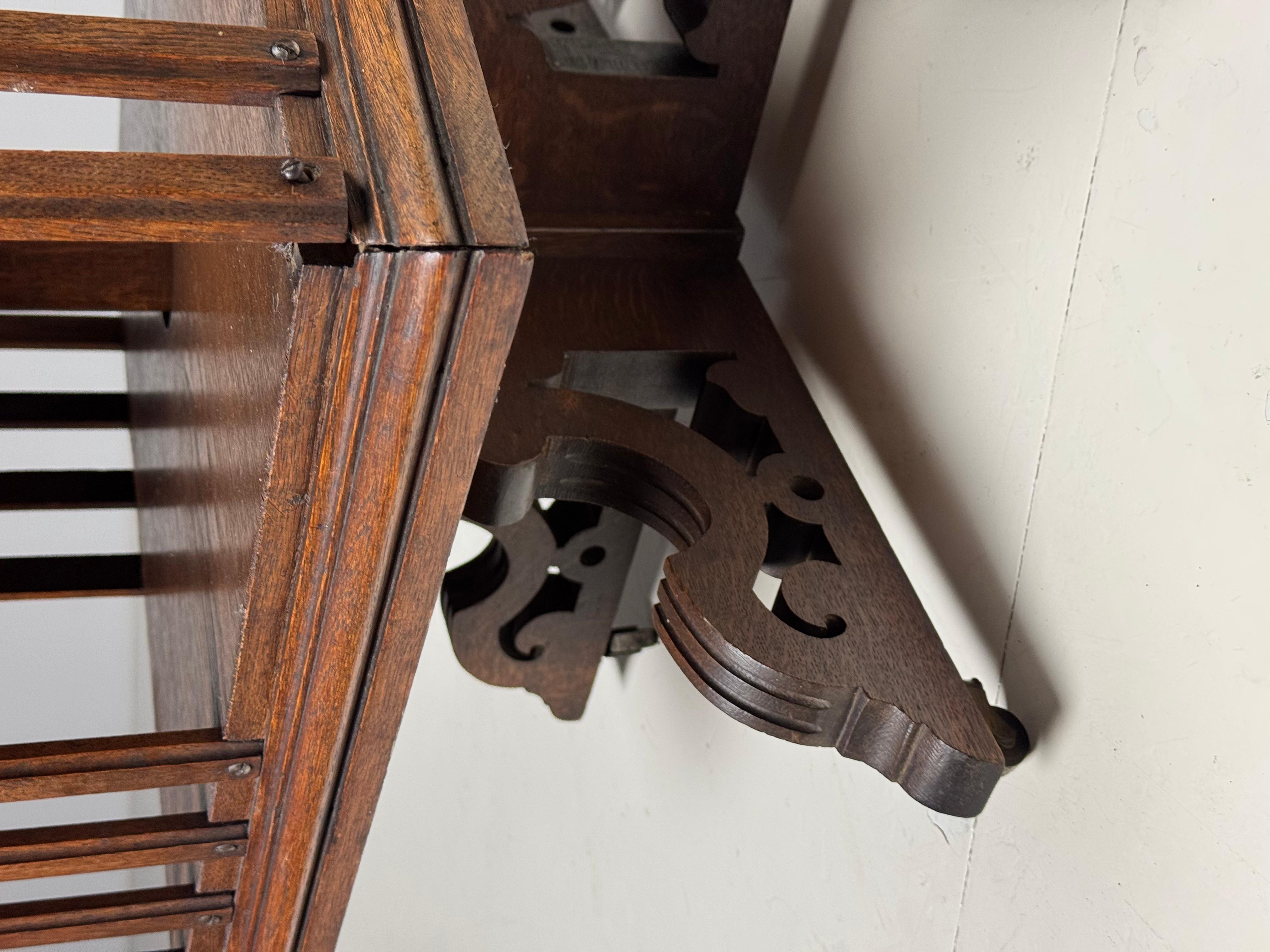 Book mill, oak, circa 1900 For Sale 7