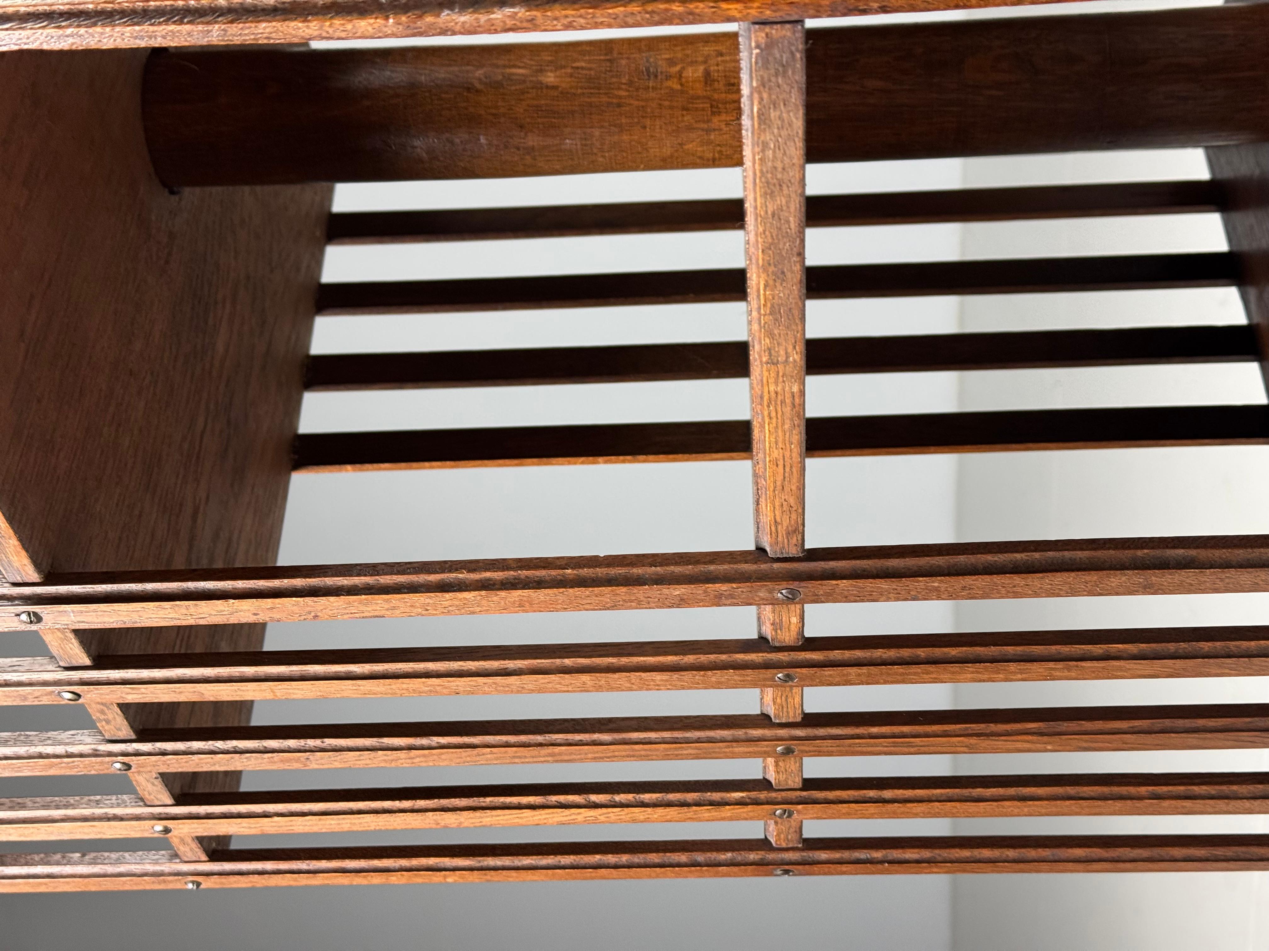 Book mill, oak, circa 1900 For Sale 8