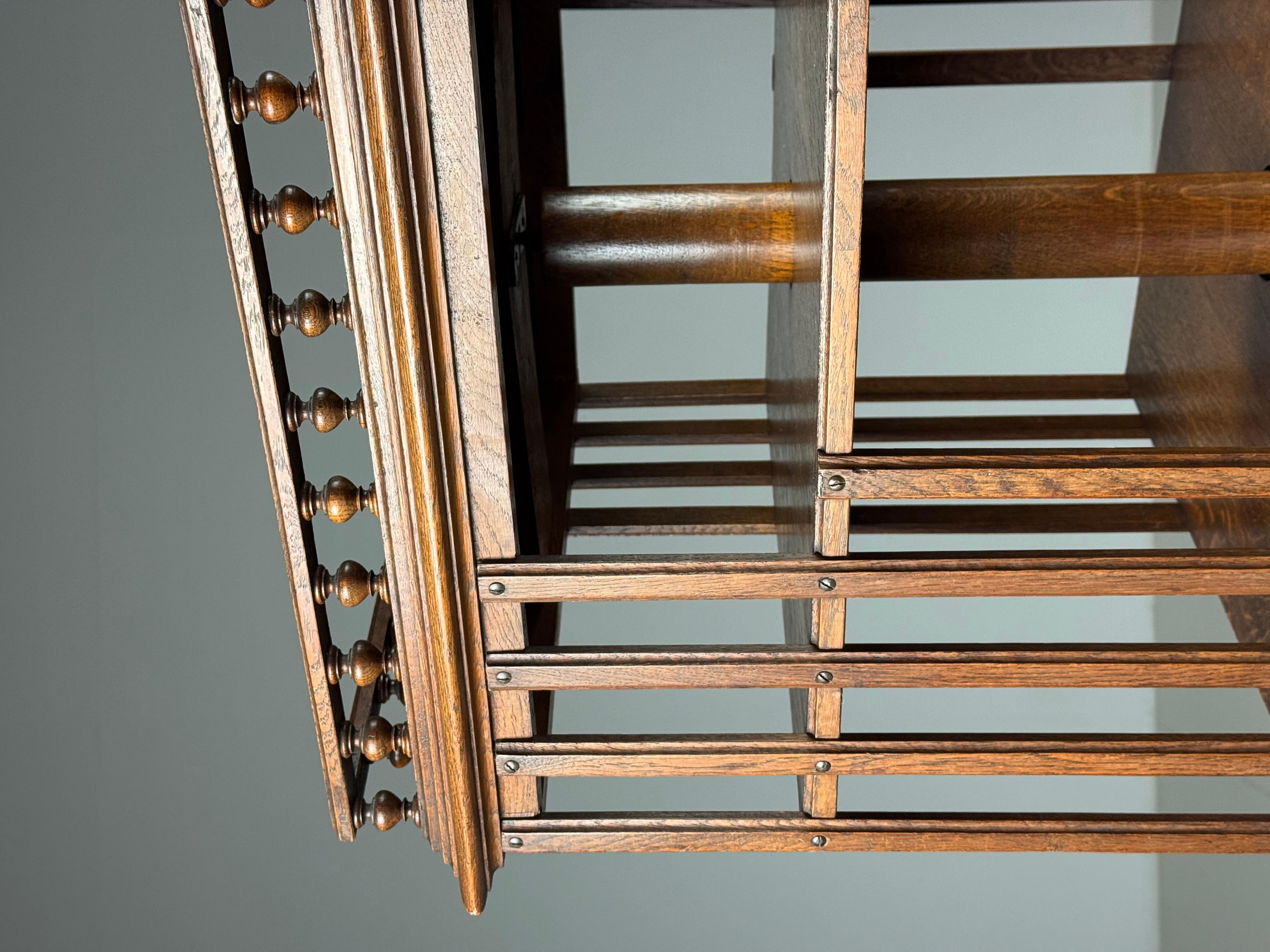 Book mill, oak, circa 1900 For Sale 9