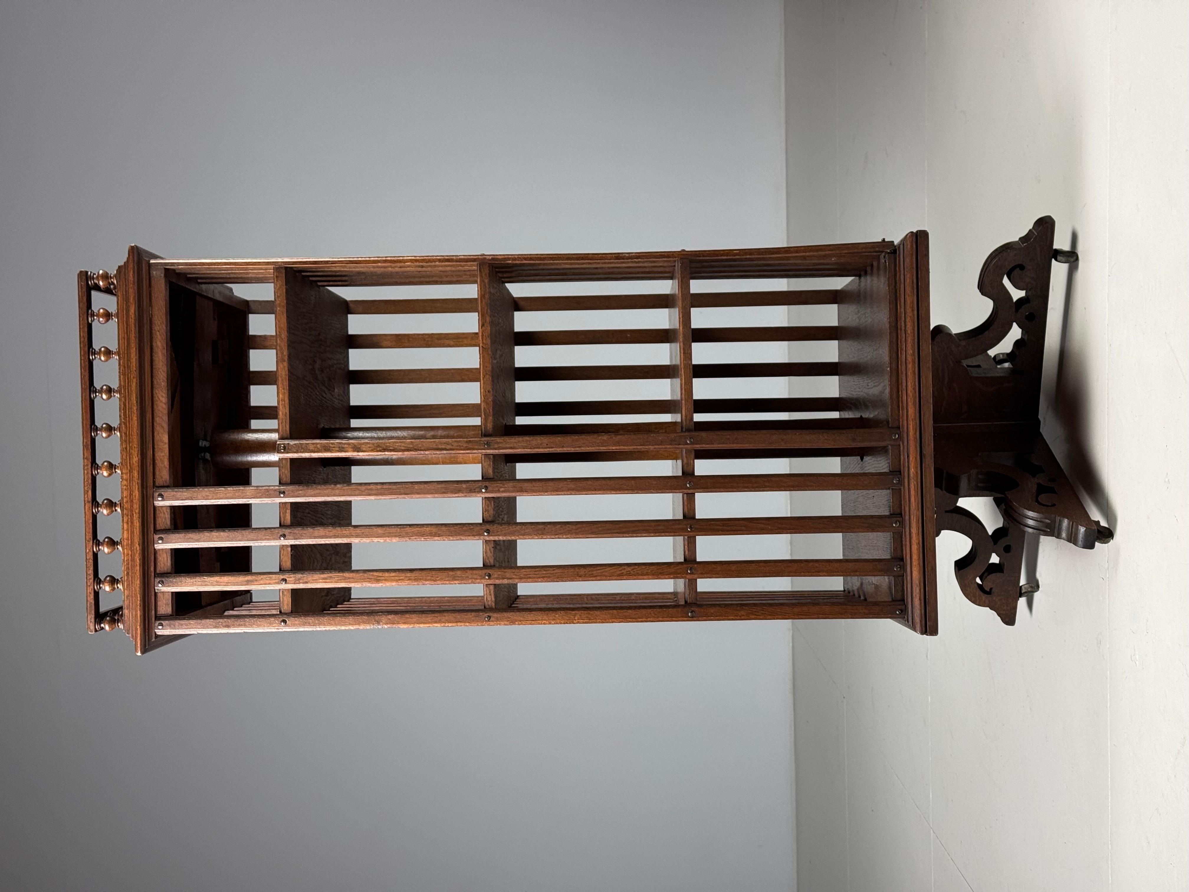 Book mill, oak, circa 1900 For Sale 10