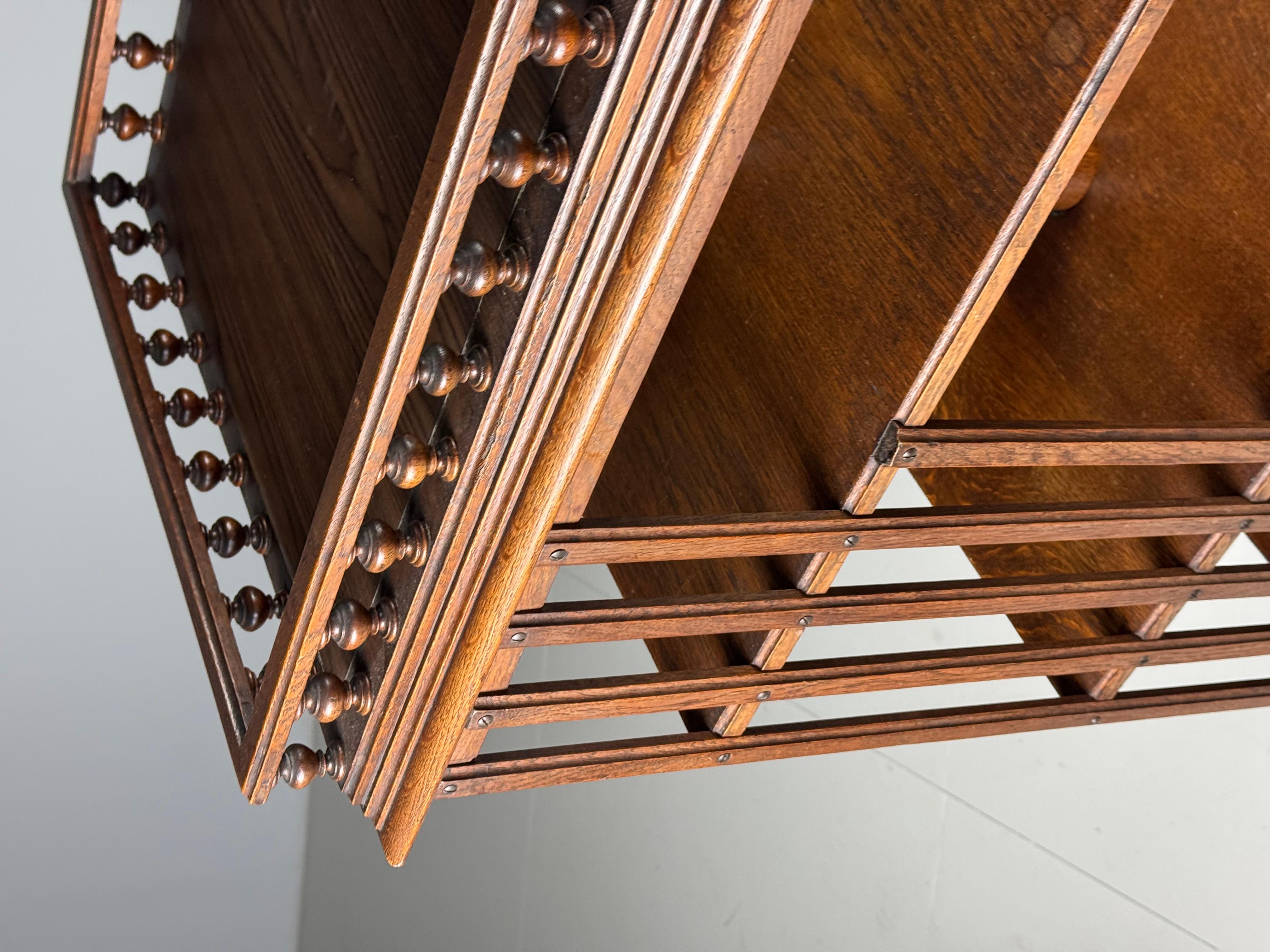 Oak Book mill, oak, circa 1900 For Sale