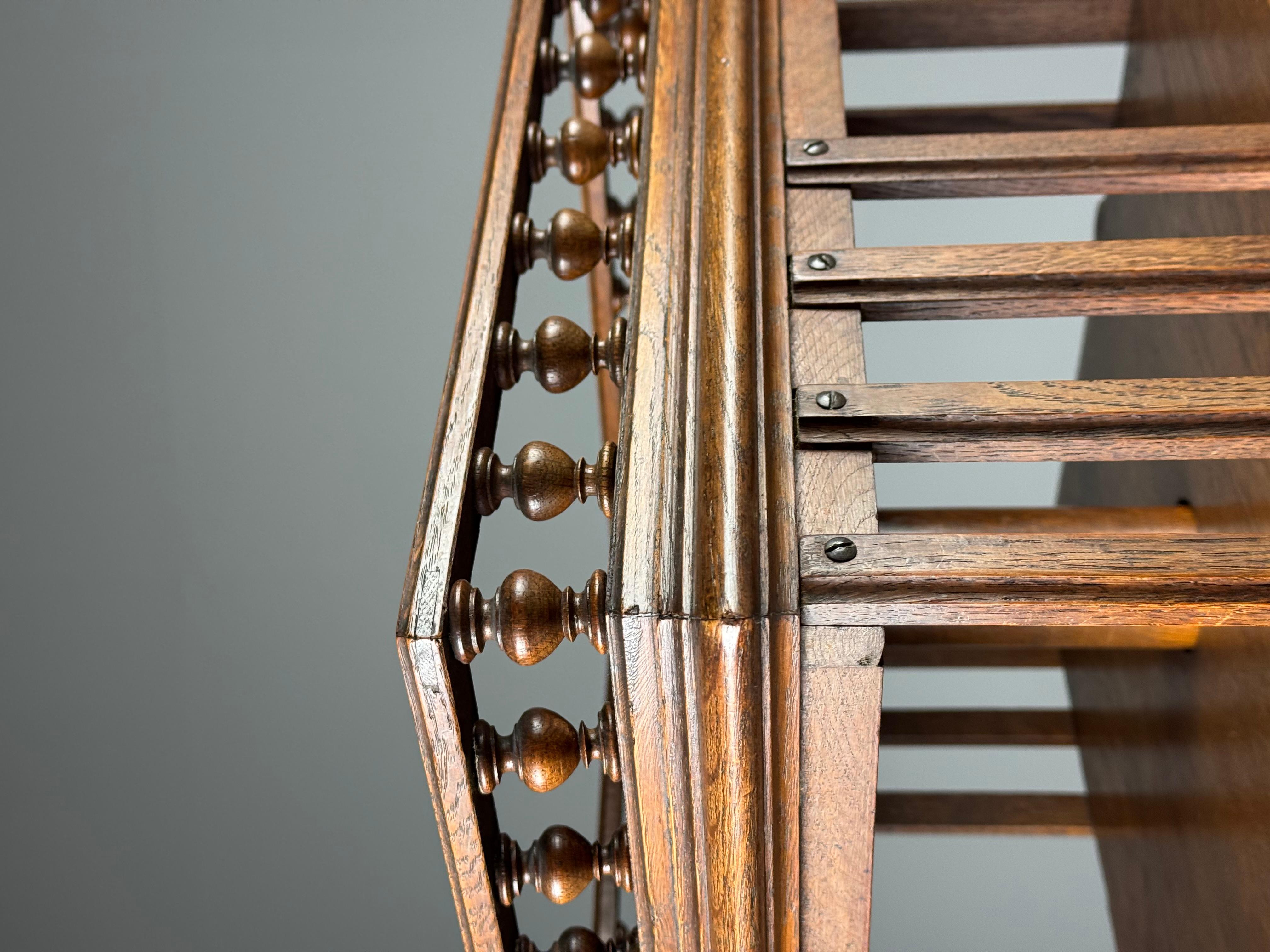 Book mill, oak, circa 1900 For Sale 1