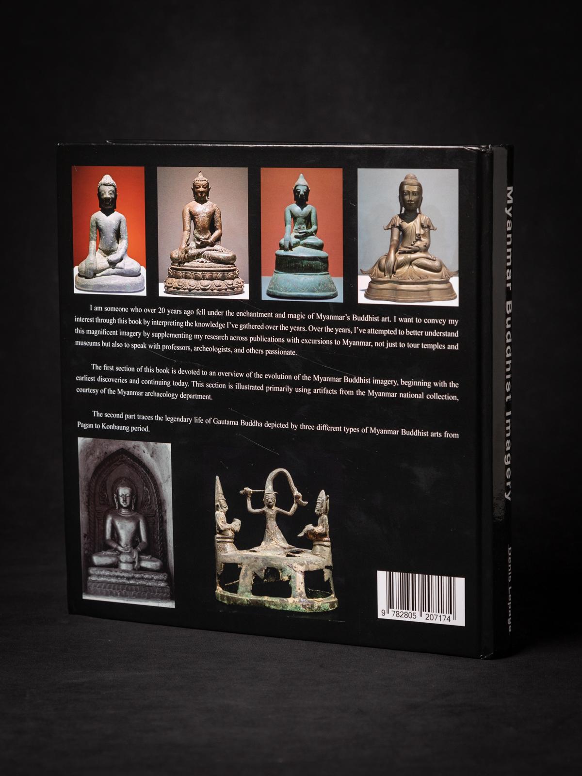 Book : Myanmar Buddhist Imagery by Denis Lepage from Belgium In Good Condition For Sale In DEVENTER, NL