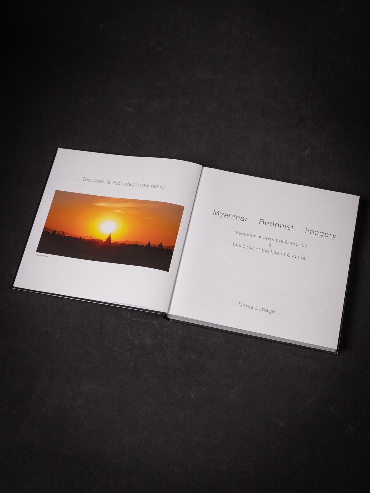 Livre : Imagerie bouddhiste du Myanmar de Denis Lepage de Belgique en vente 1