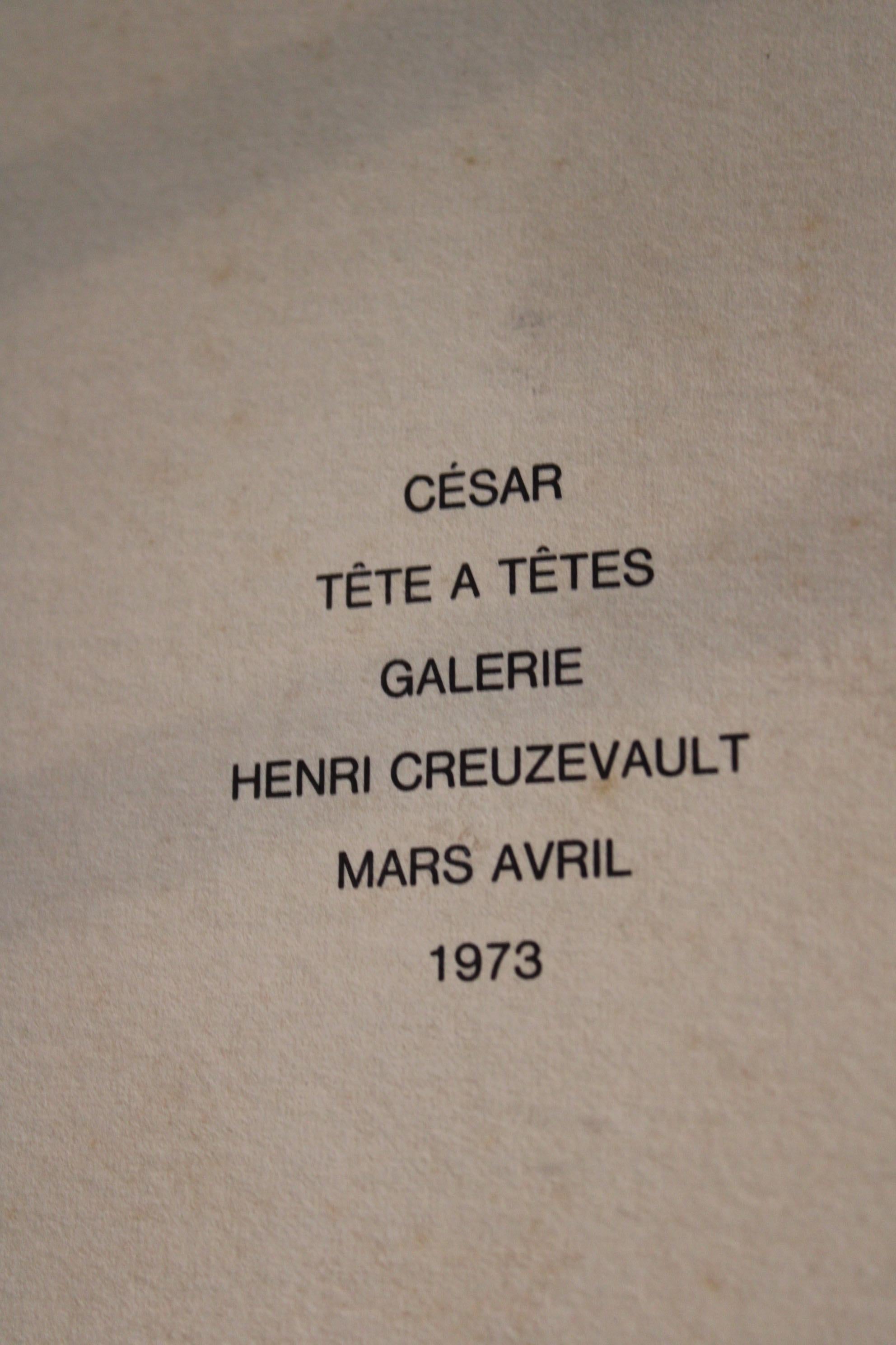 20th Century Book-Object by Cesar '1921-1998', France, 1973