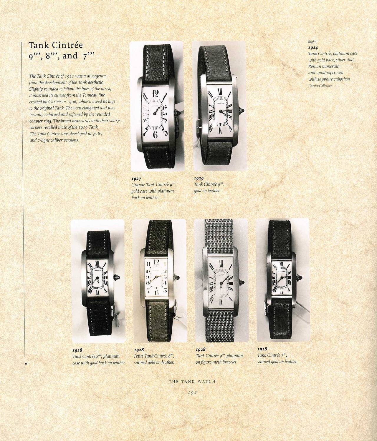 Book of Cartier, The Tank Watch 2