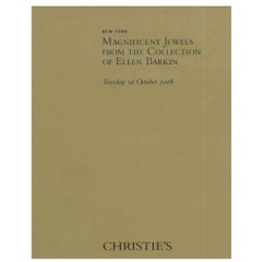 Magnifiques bijoux de la collection d'Ellen Barkin, Christie''s (livre)