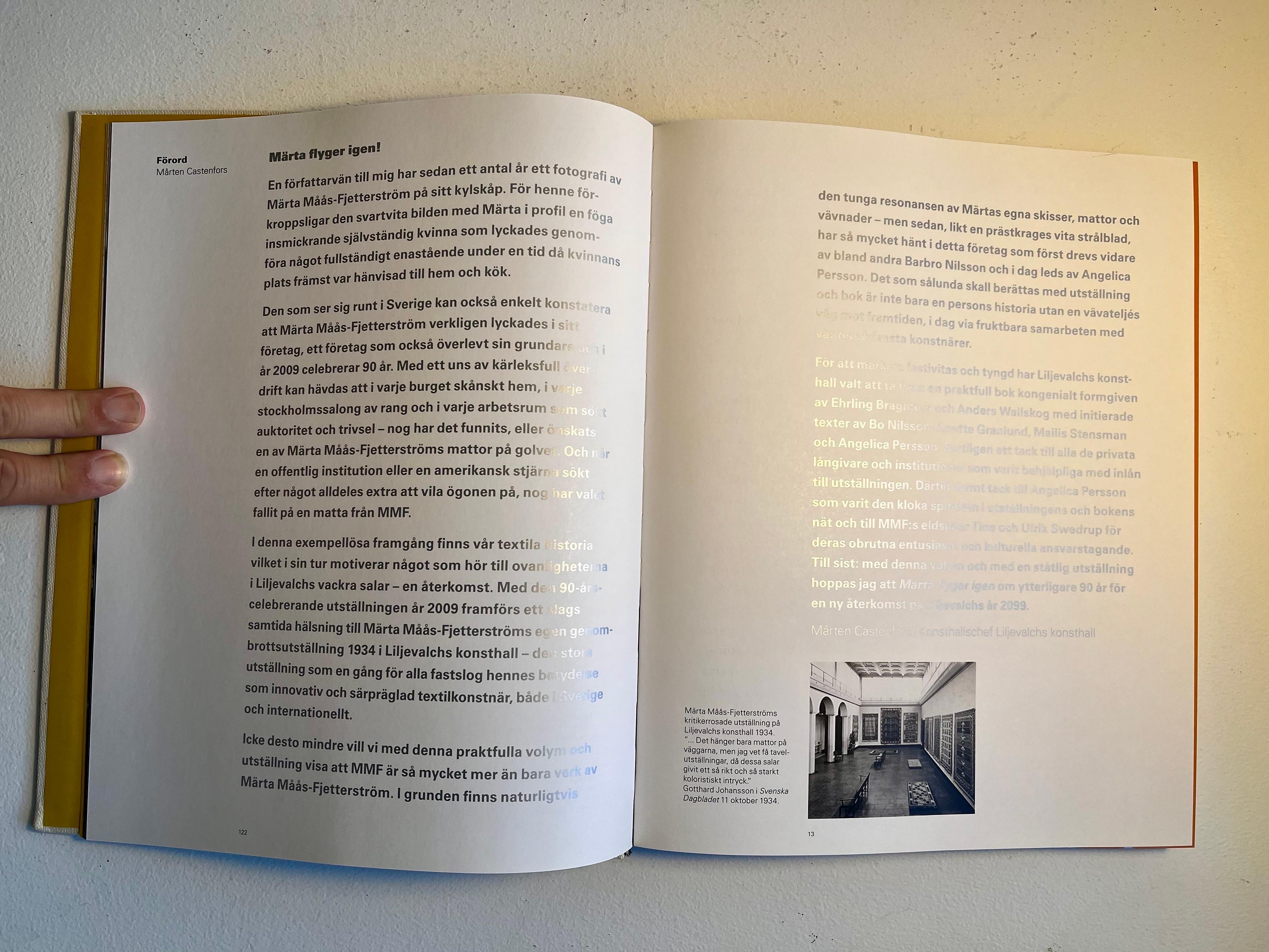 Book on Märta Måås-Fjetterström For Sale 1