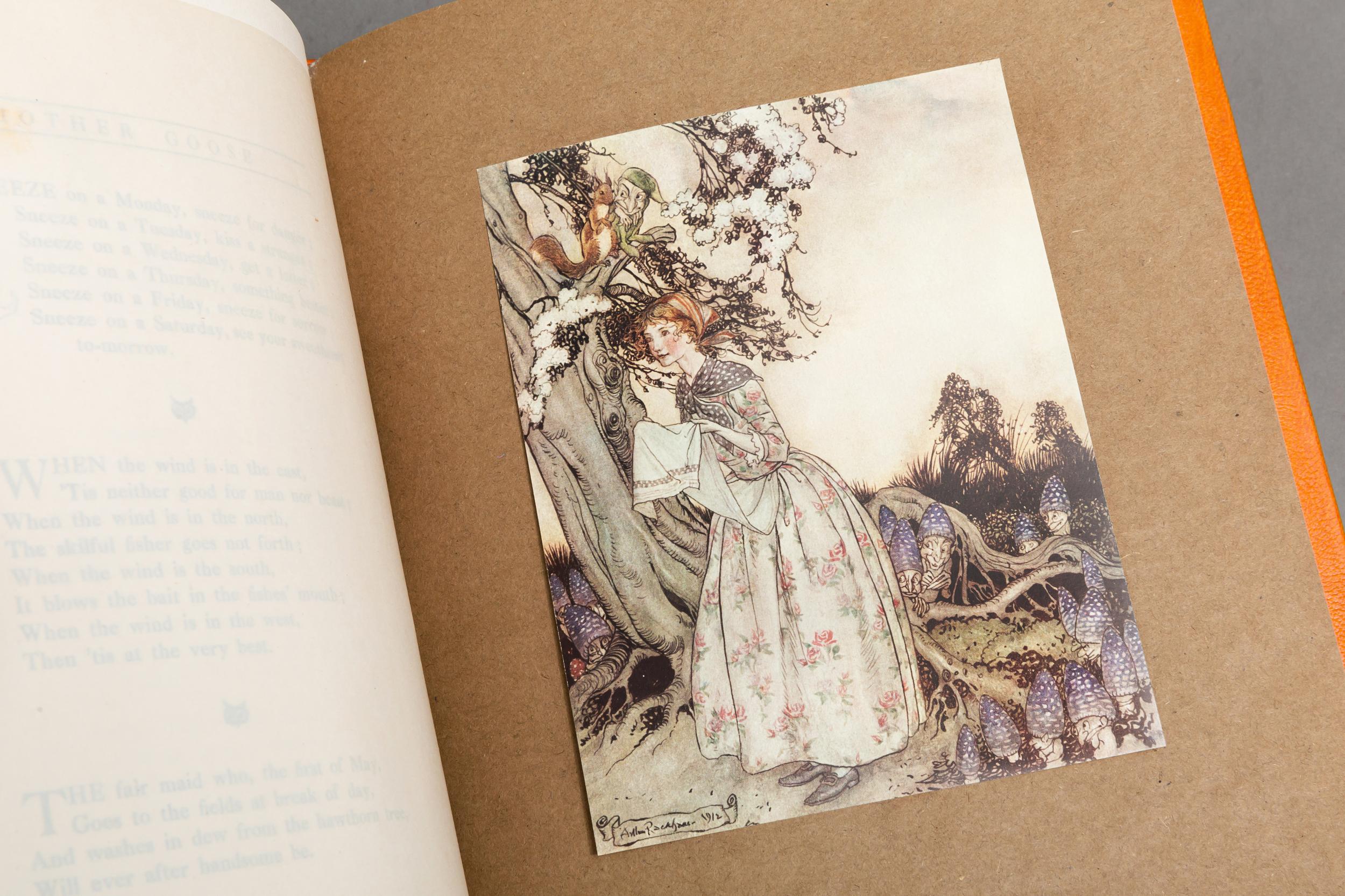 'Book Sets' 1 Volume, 'Arthur Rackham', Mother Goose In Good Condition In New York, NY