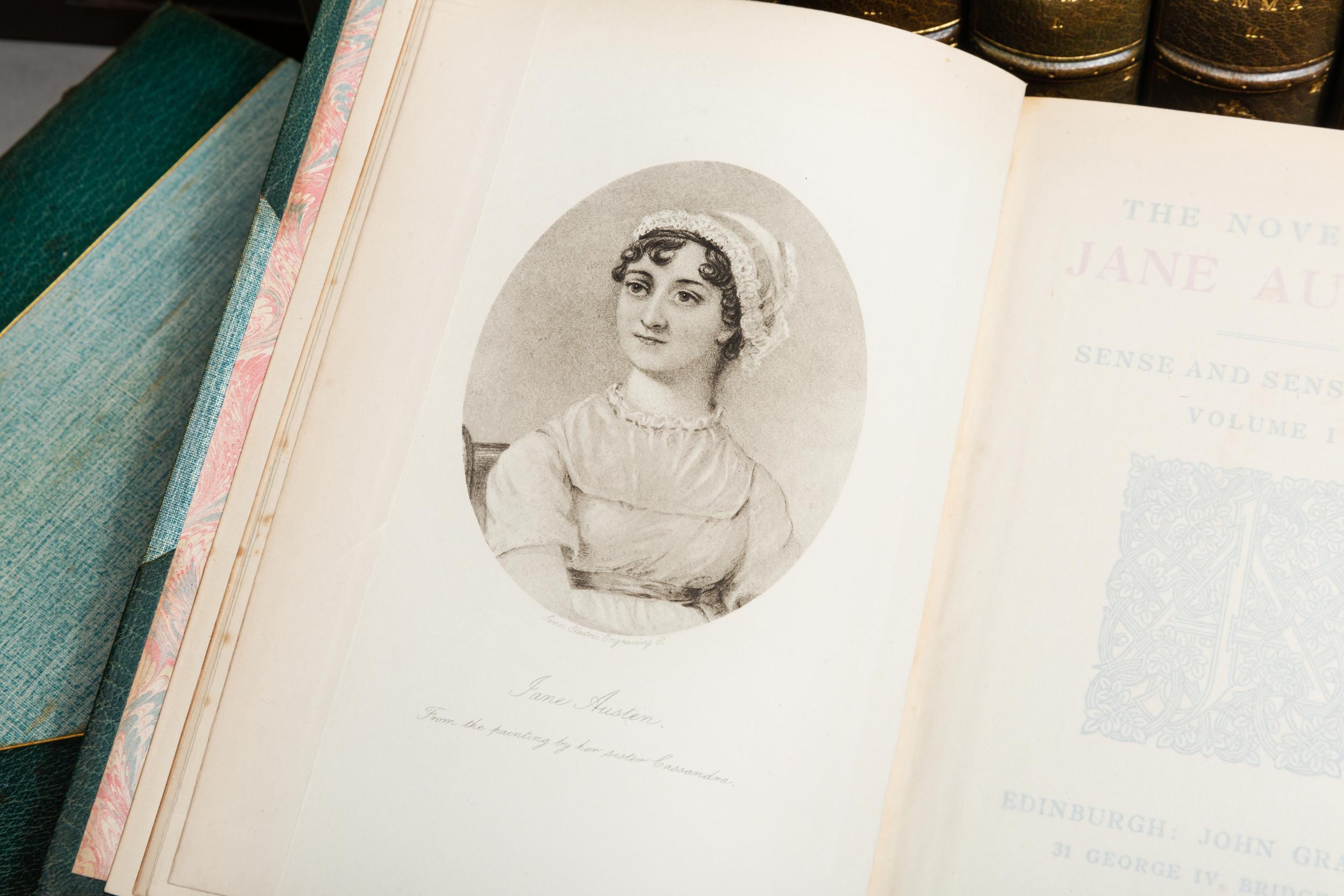 'Book Sets' 10 Volumes, Jane Austen, The Works In Good Condition In New York, NY