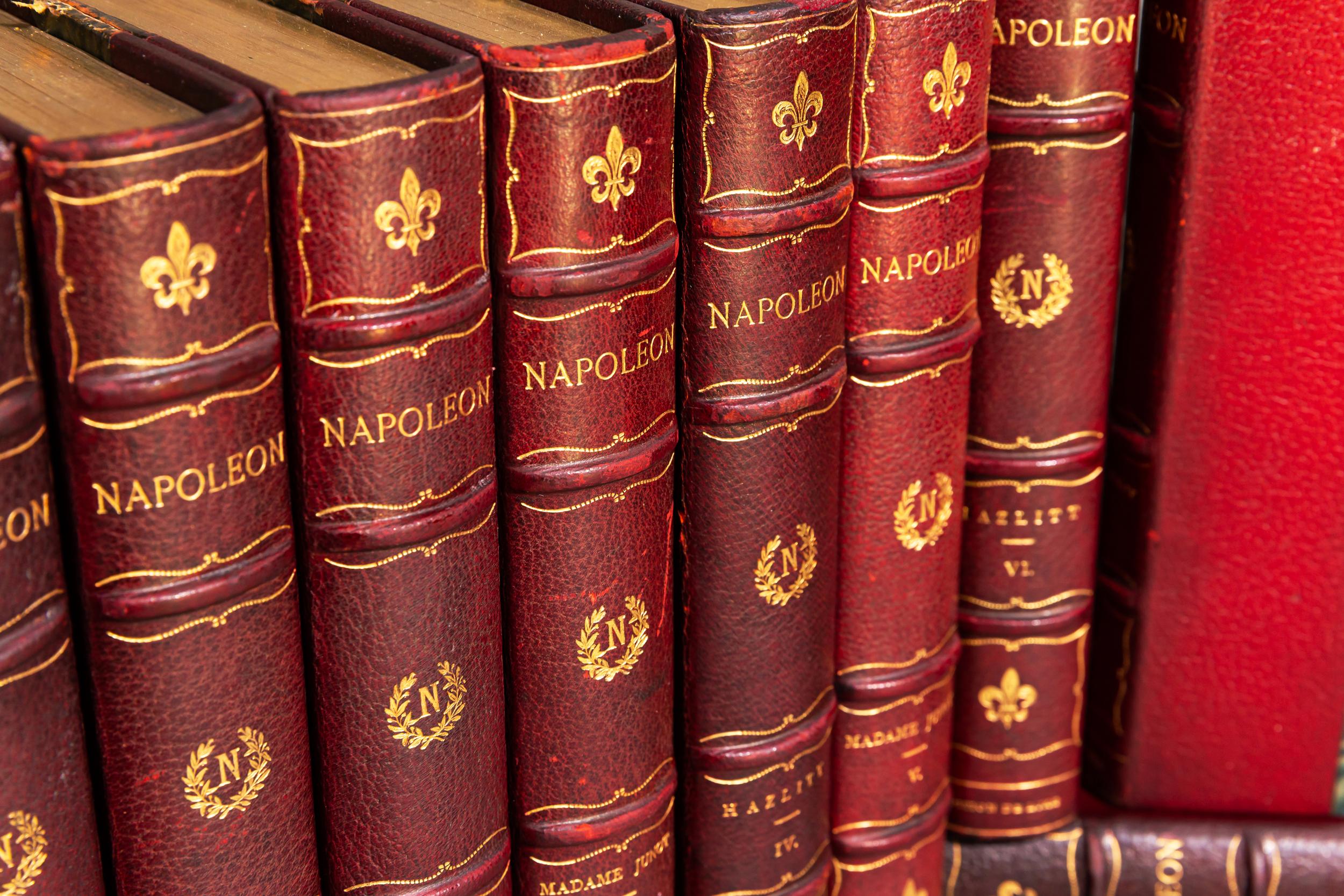 20th Century 'Book Sets' 16 Volumes, Hazlitt, Junot & Bouurrienne, The Lie of Napoleon