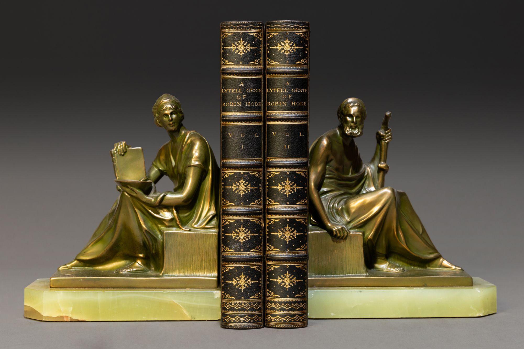'Book Sets' 2 Volumes, John Mathew Gutch, A Lytell Geste of Robin Hode In Good Condition In New York, NY