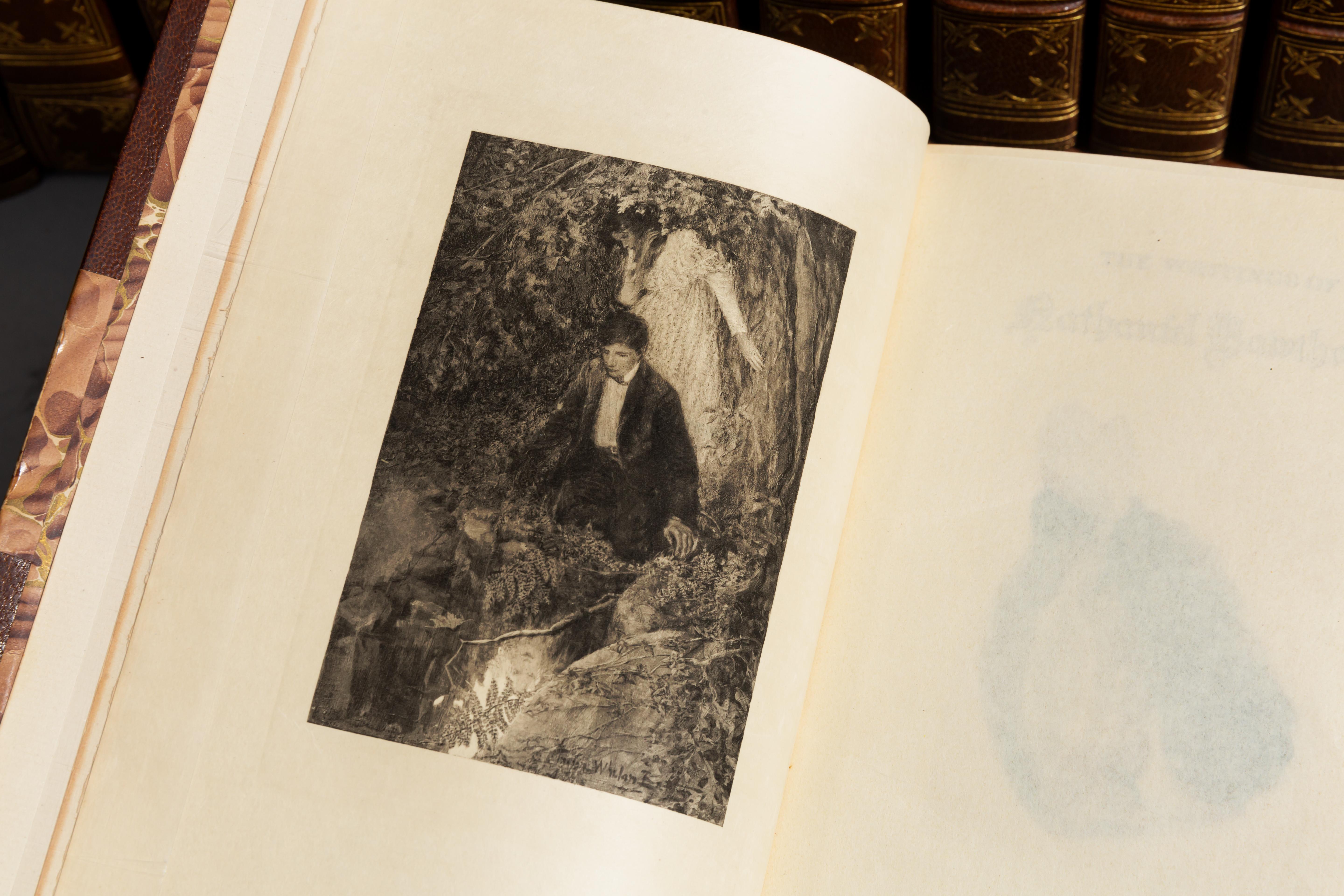 'Book Sets' 22 Volumes, Nathaniel Hawthorne, The Complete Writings In Good Condition In New York, NY