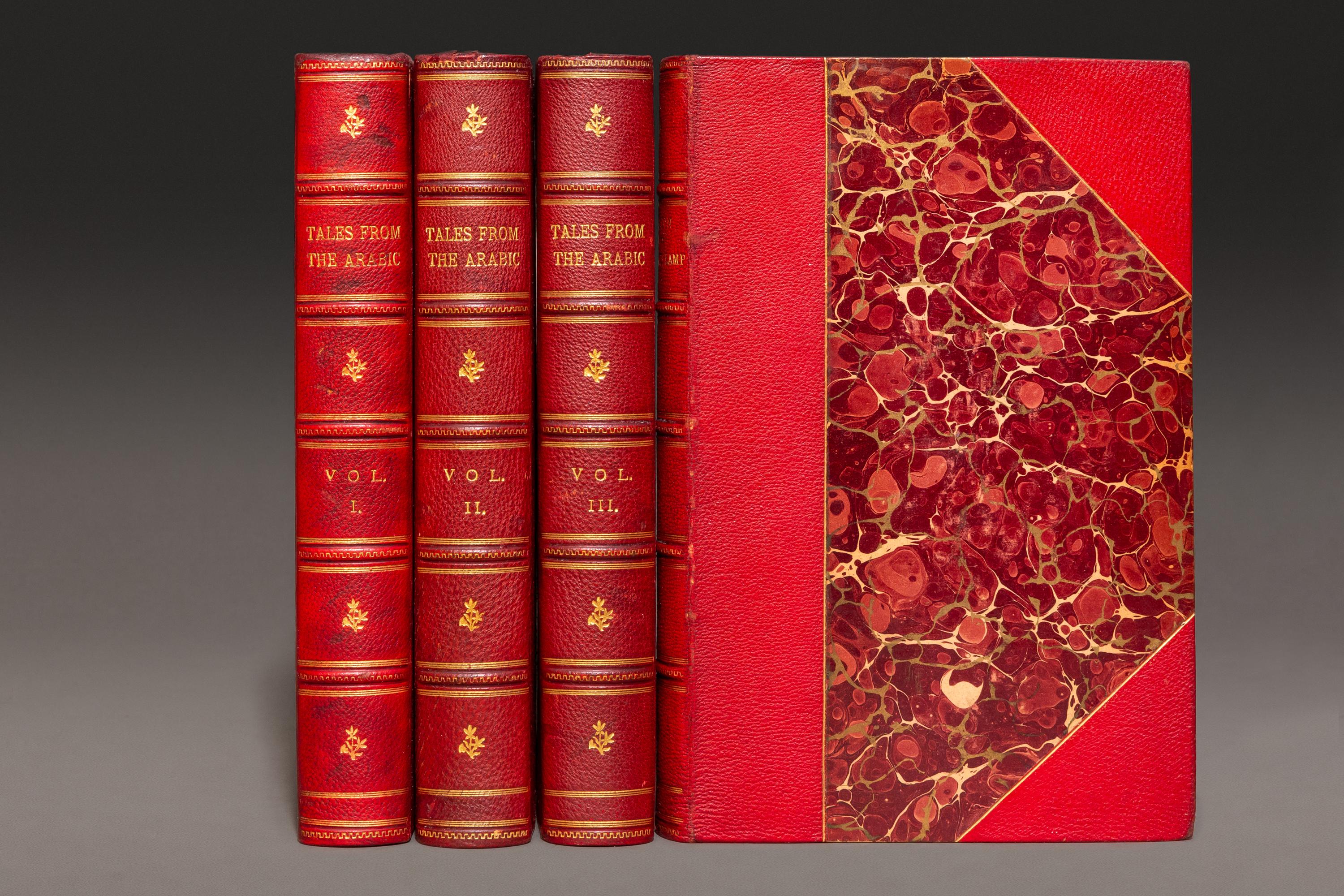British 'Book Sets' 4 Volumes, 'Various Authors', Tales From The Arabic