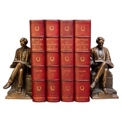 Antique 'Book Sets' 4 Volumes, 'Americana' Battles & Leaders Of The Civil War