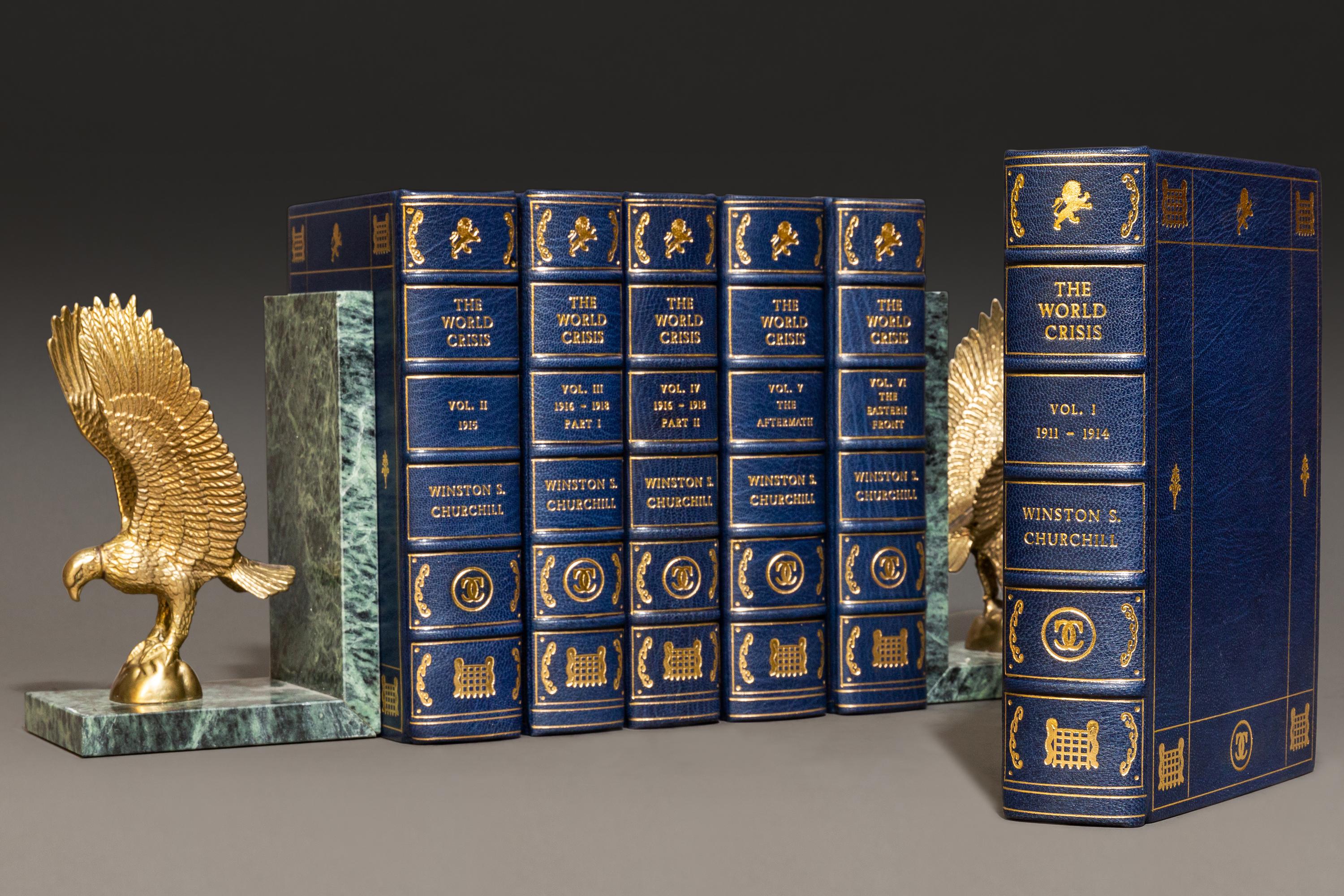 20th Century 'Book Sets' 6 Volumes, Sir Winston S. Churchill, The World Crisis