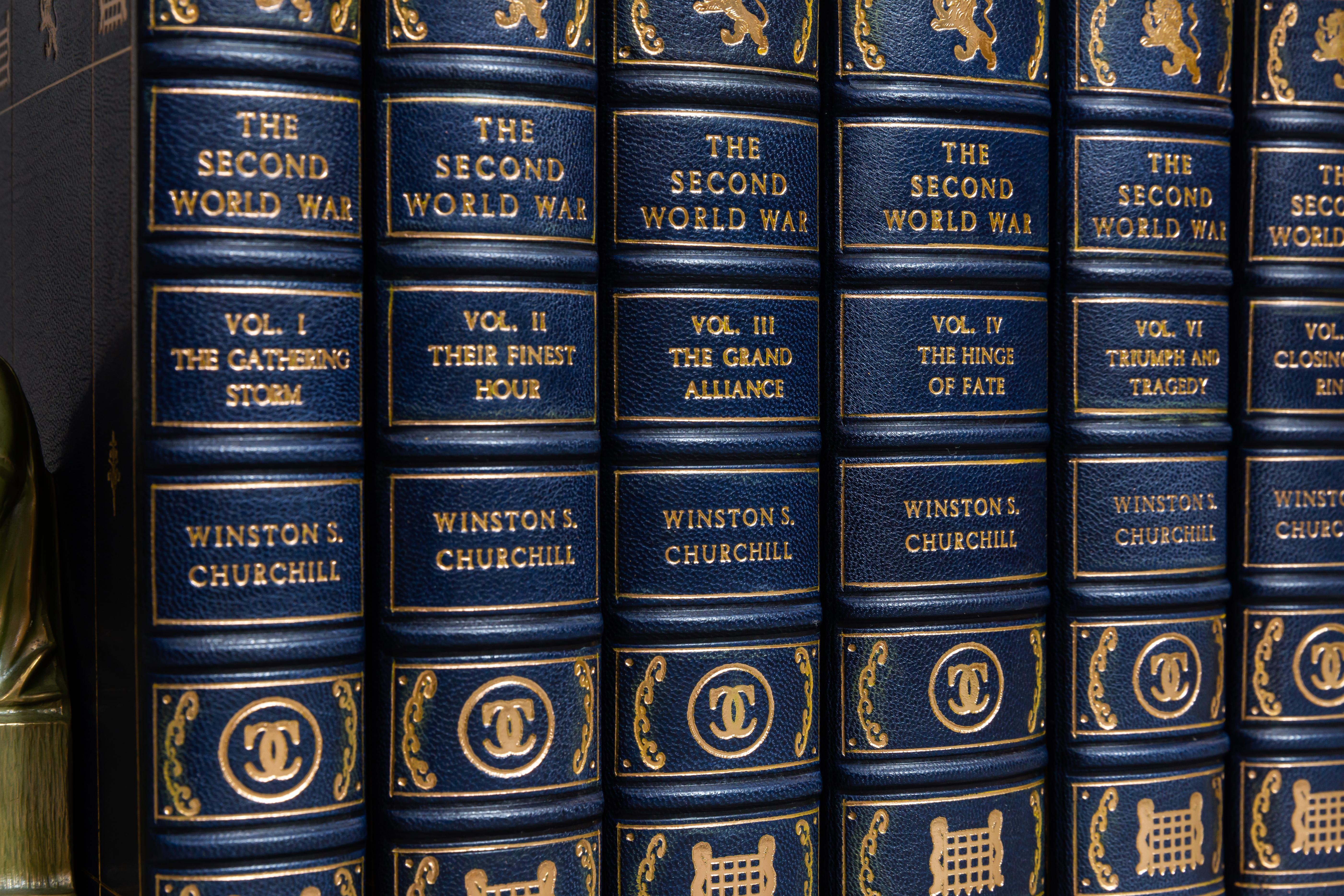 English 'Book Sets' 6 Volumes, Sir Winston S. Churchill, Second World War