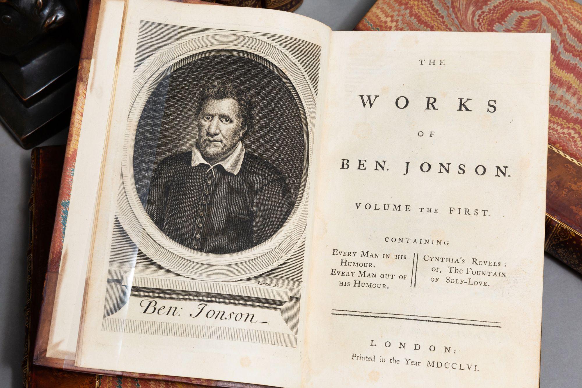 British 'Book Sets' 7 Volumes, Ben Johnson, the Complete Works