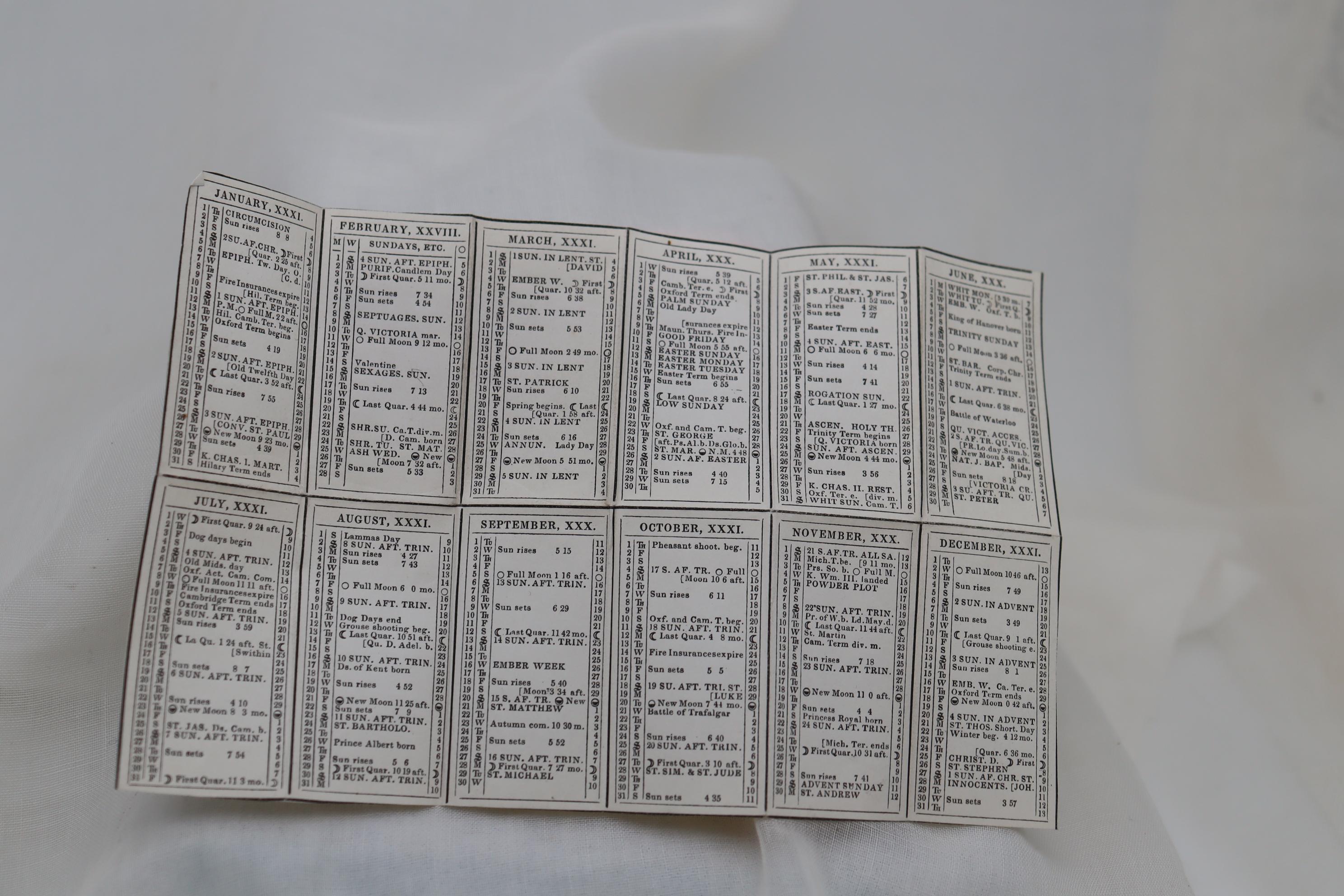 Boîtier à cartes en forme de livre avec carnet Bon état - En vente à East Geelong, VIC