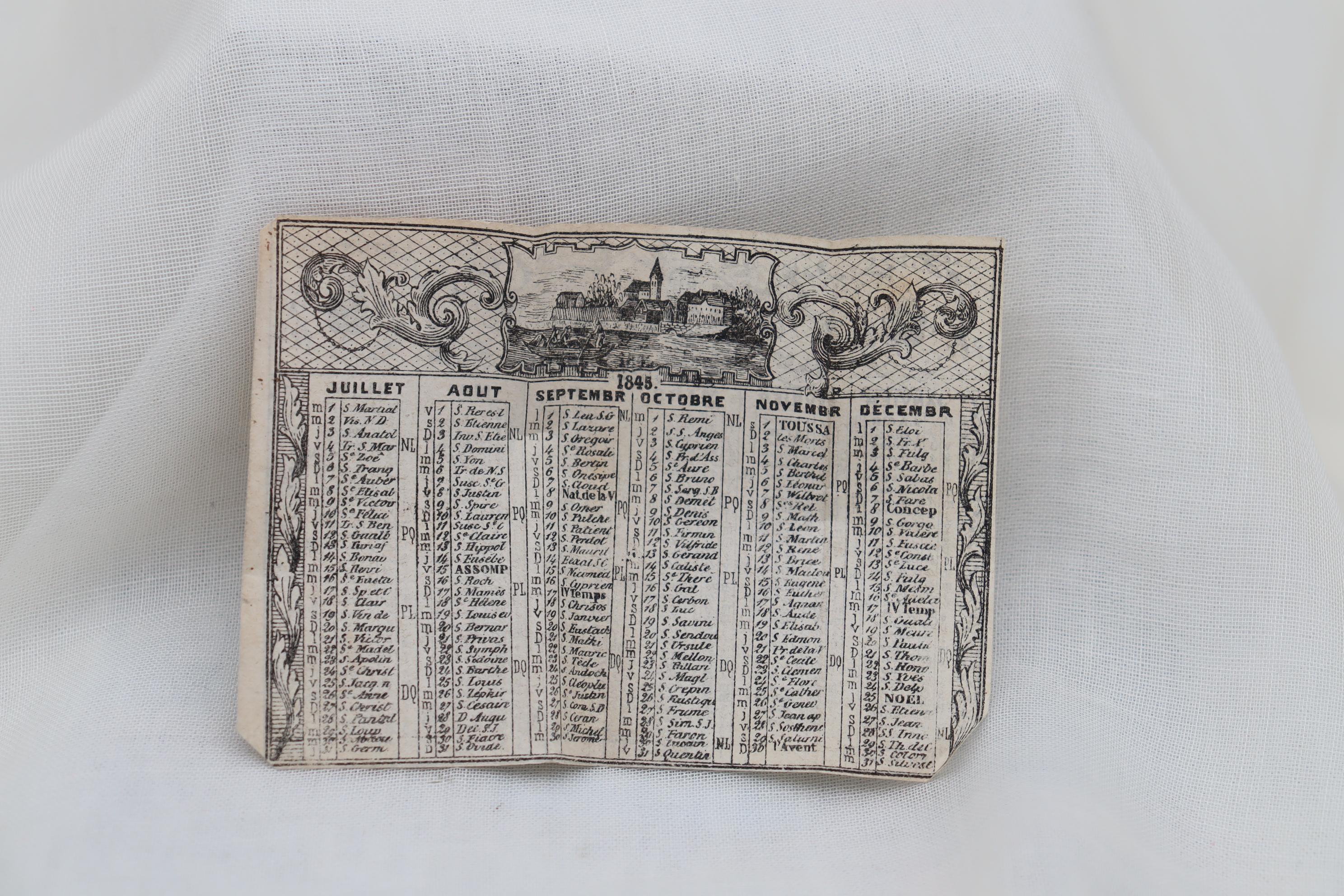 Milieu du XIXe siècle Boîtier à cartes en forme de livre avec carnet en vente