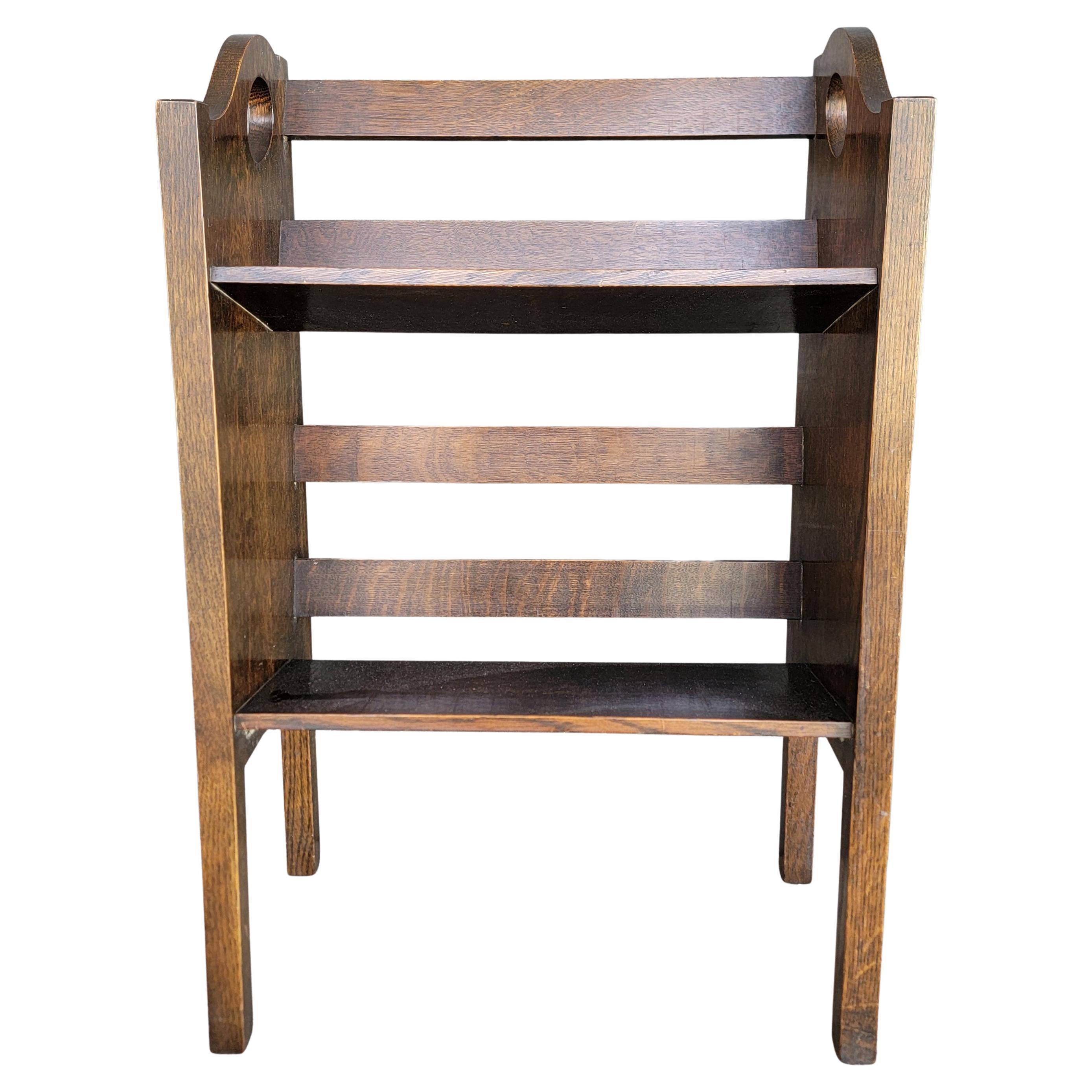Book Stand / Shelf Mission Oak Arts &  Crafts