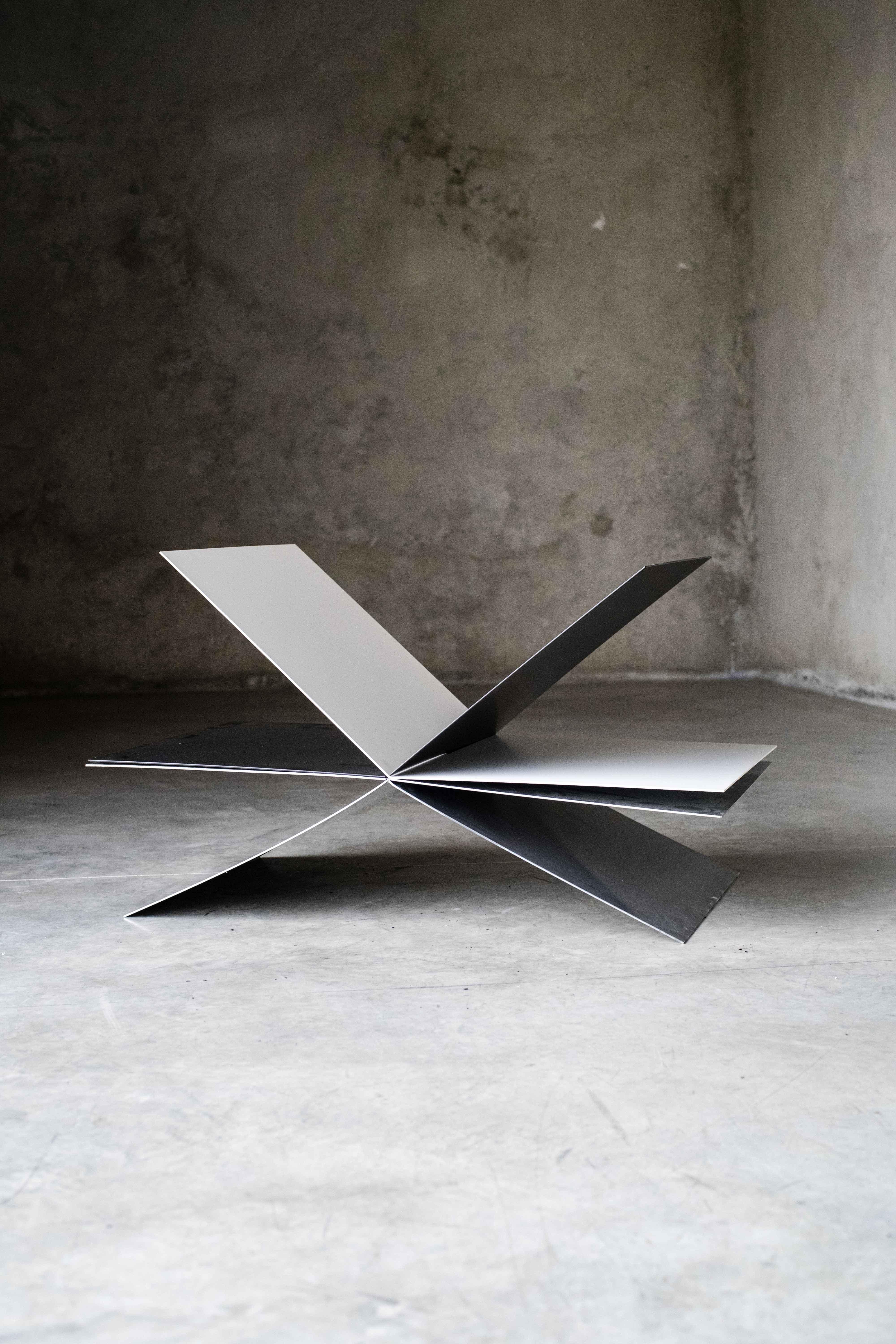 Post-Modern Book Table by MOB For Sale