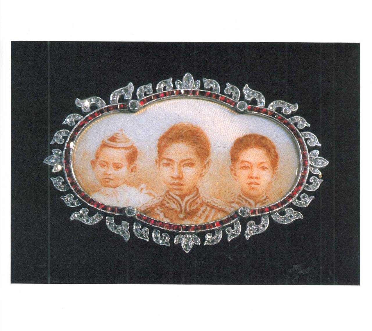 The Faberge Collection of His Late Majesty King Chulalongkorn of Thailand (Book) For Sale 1