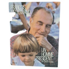 Book "Un homme président" by Claude Azoulay – Signed – 1987 - 3Y11