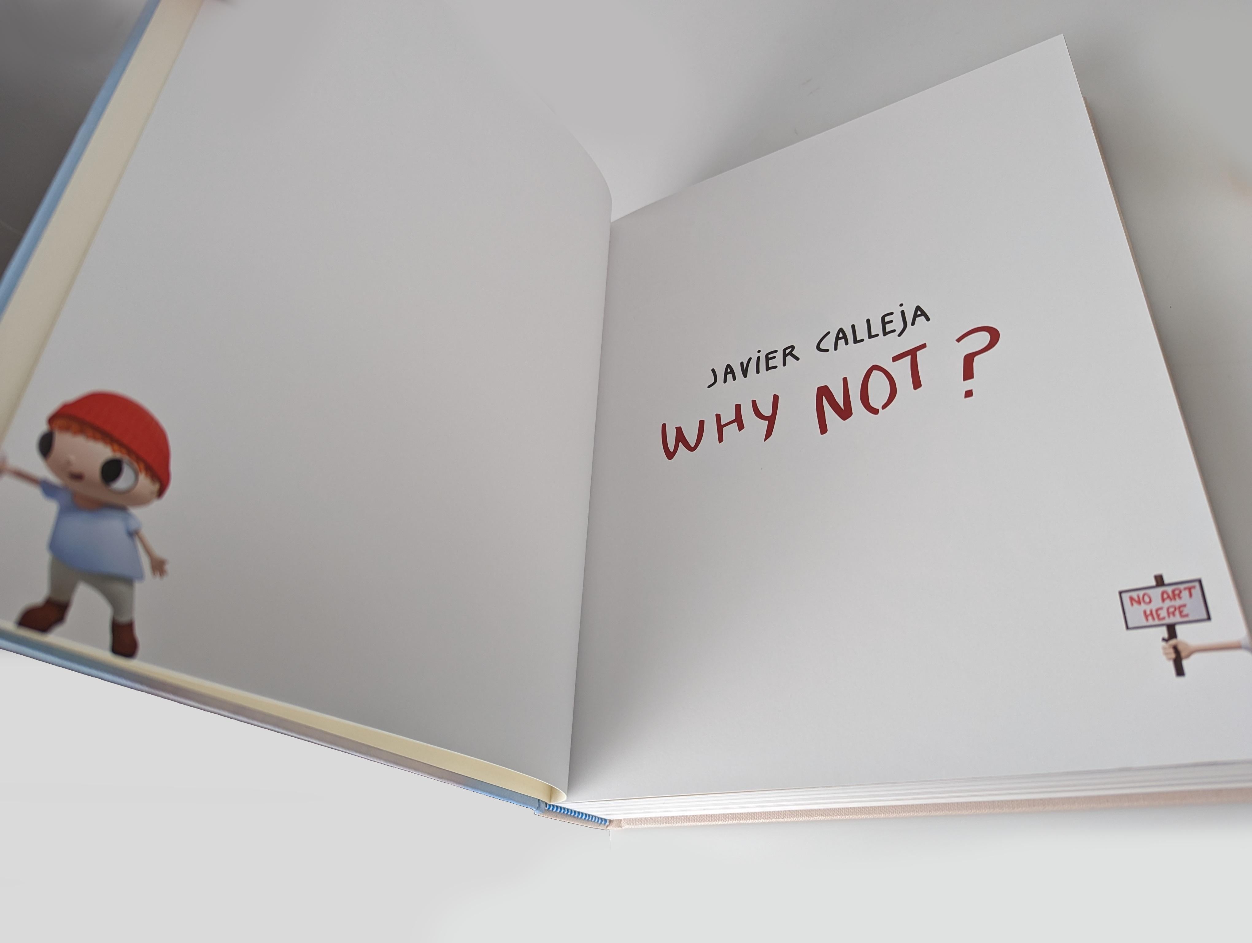 Book Why not? von Javier Calleja für Nanzuka, Erstausgabe (21. Jahrhundert und zeitgenössisch)