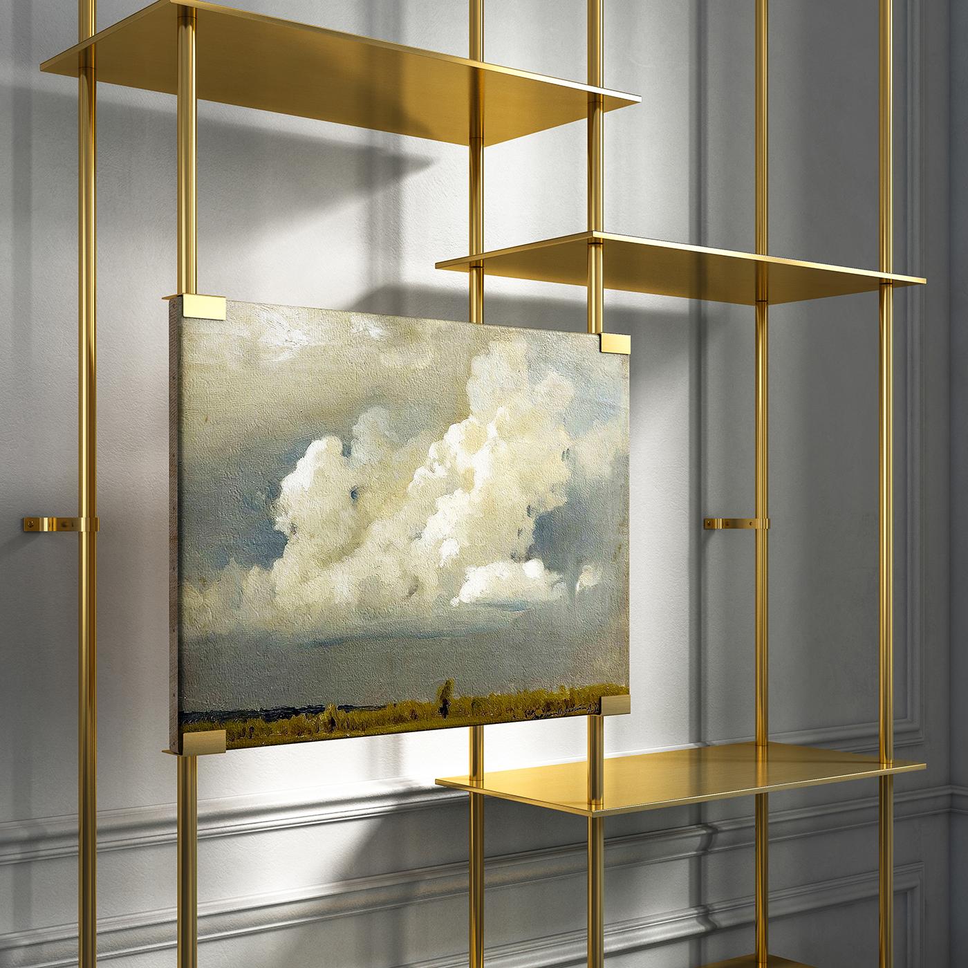 Bookcase 02 Brass In New Condition In Milan, IT